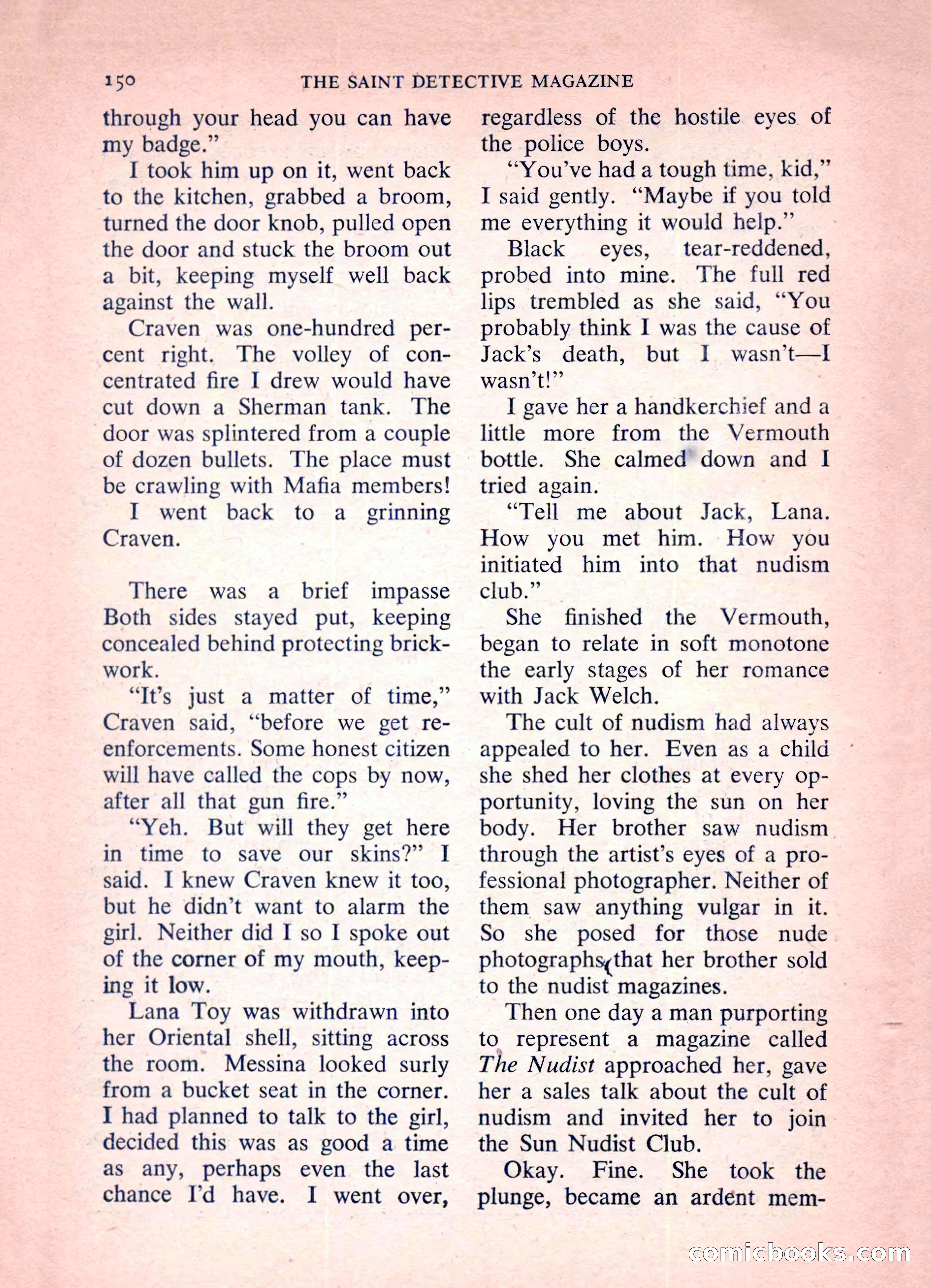 The Saint Detective Magazine — page 152 of 164