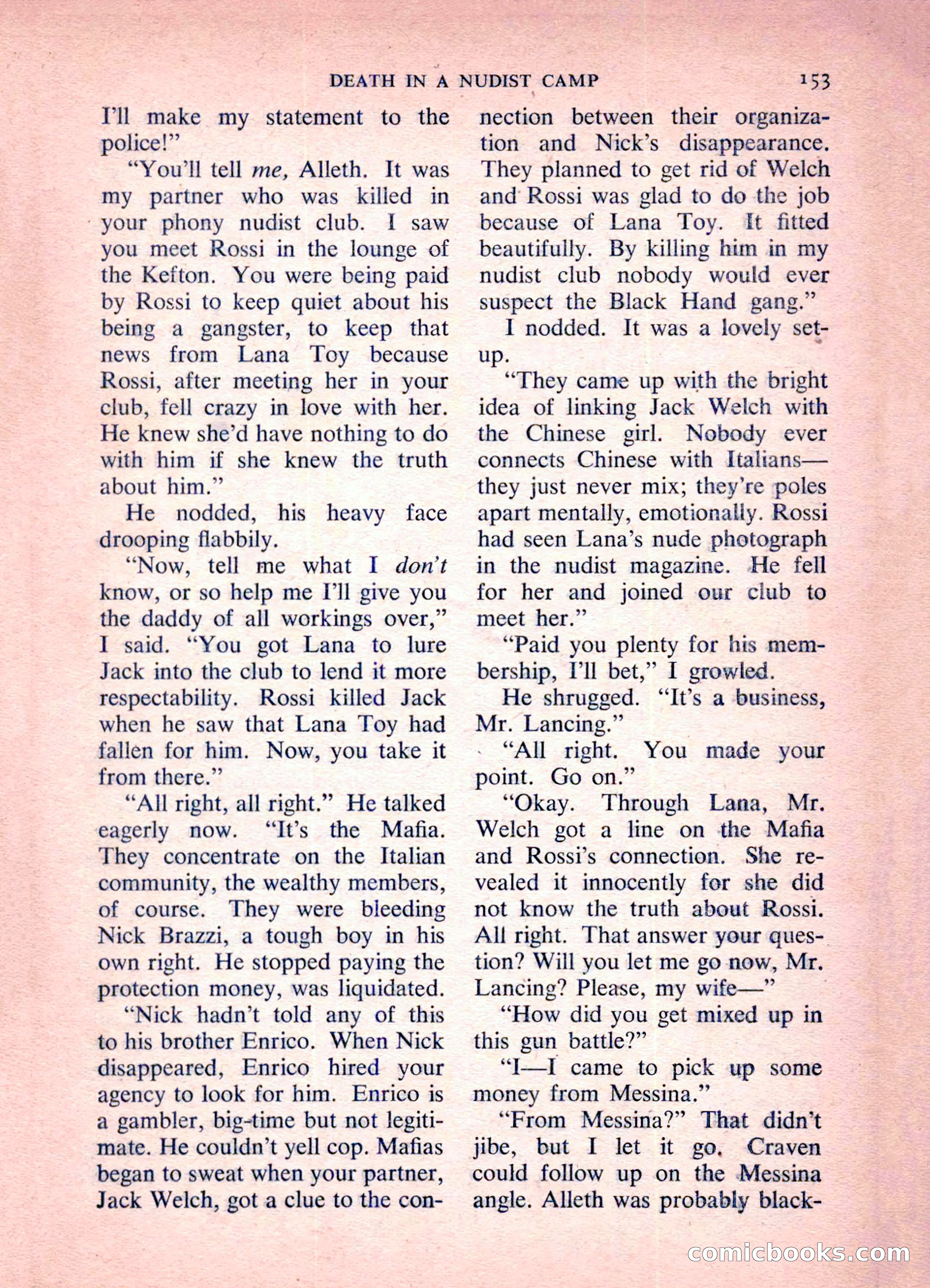 The Saint Detective Magazine — page 155 of 164