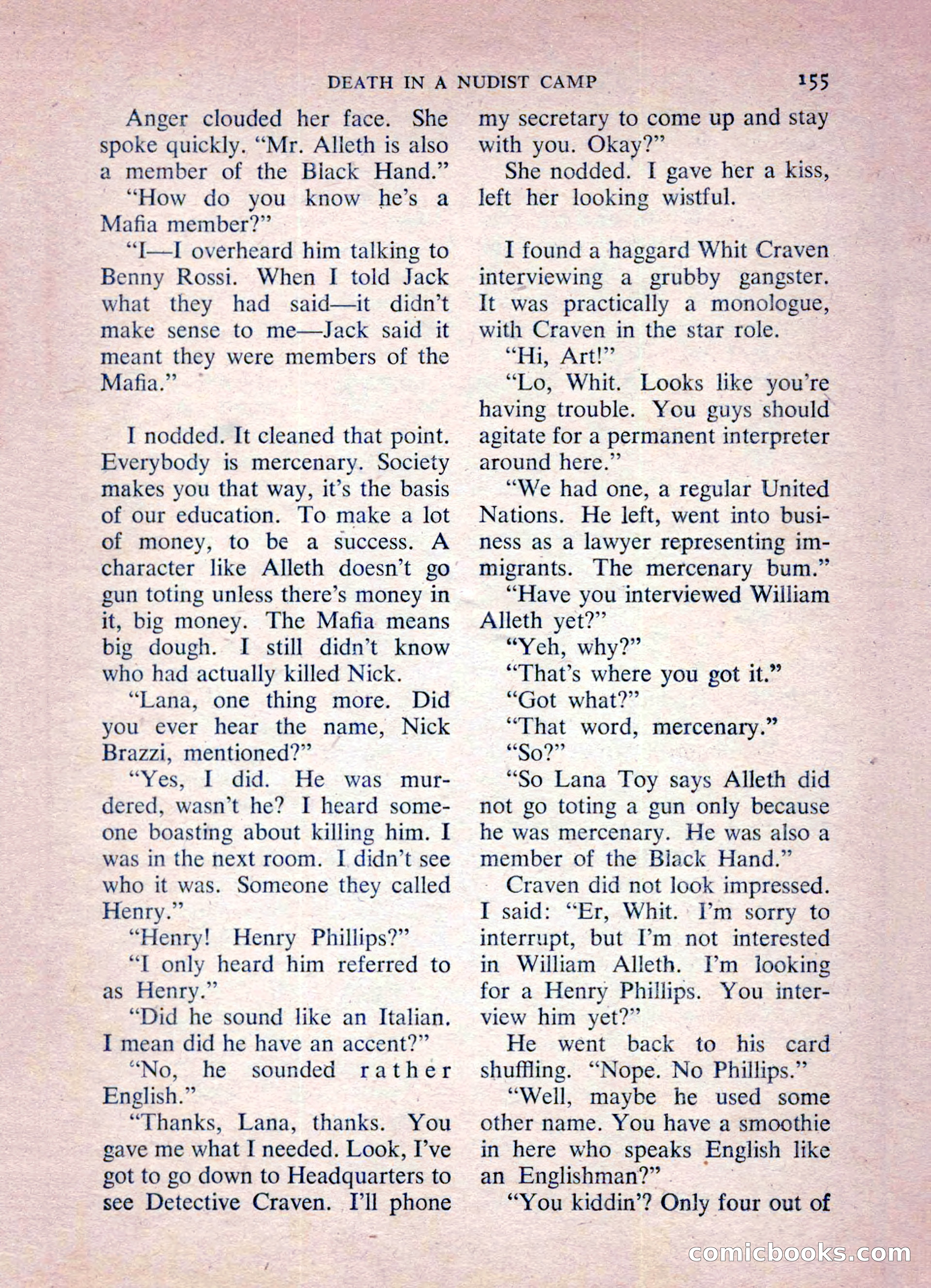 The Saint Detective Magazine — page 157 of 164