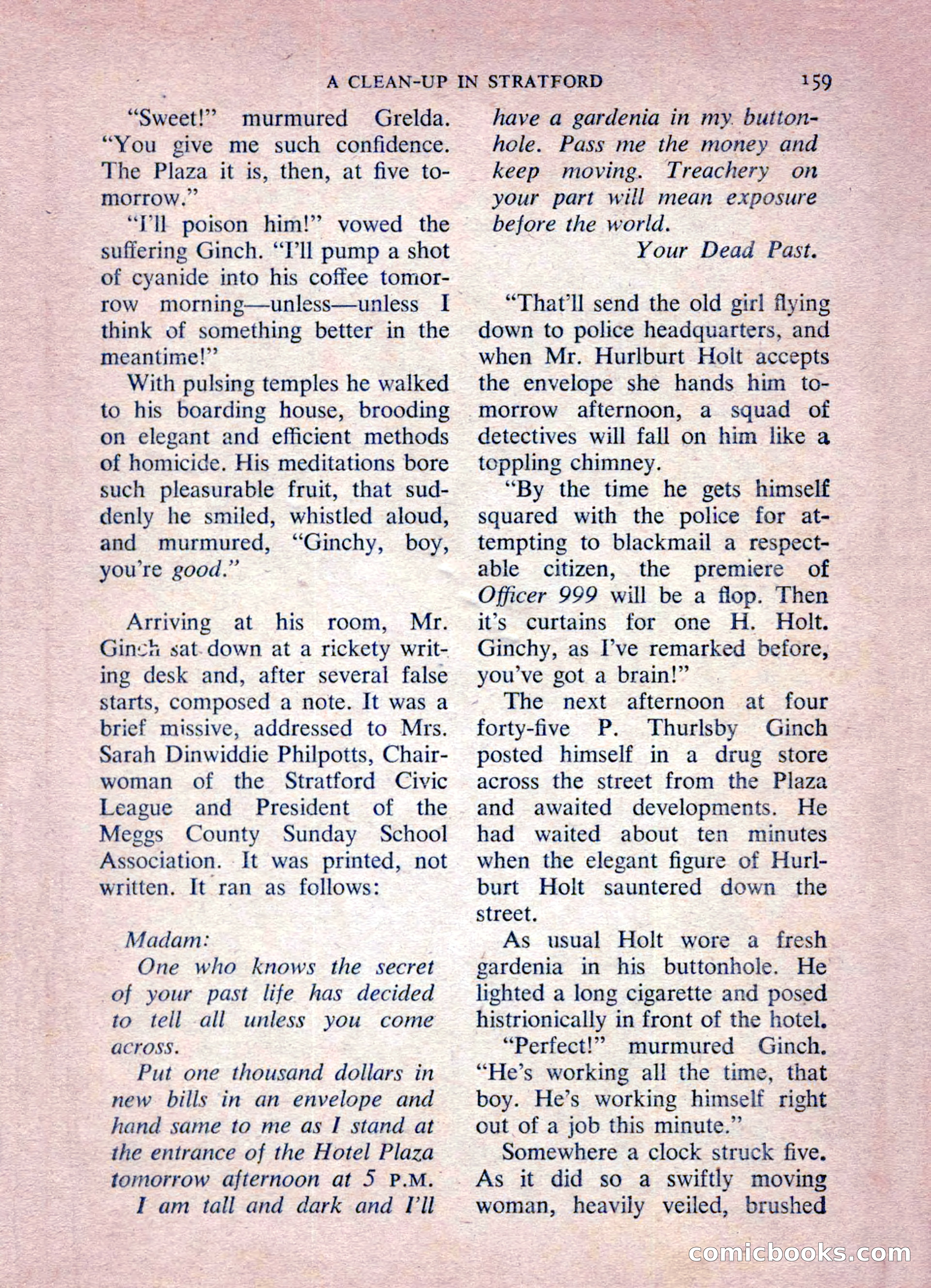 The Saint Detective Magazine — page 161 of 164