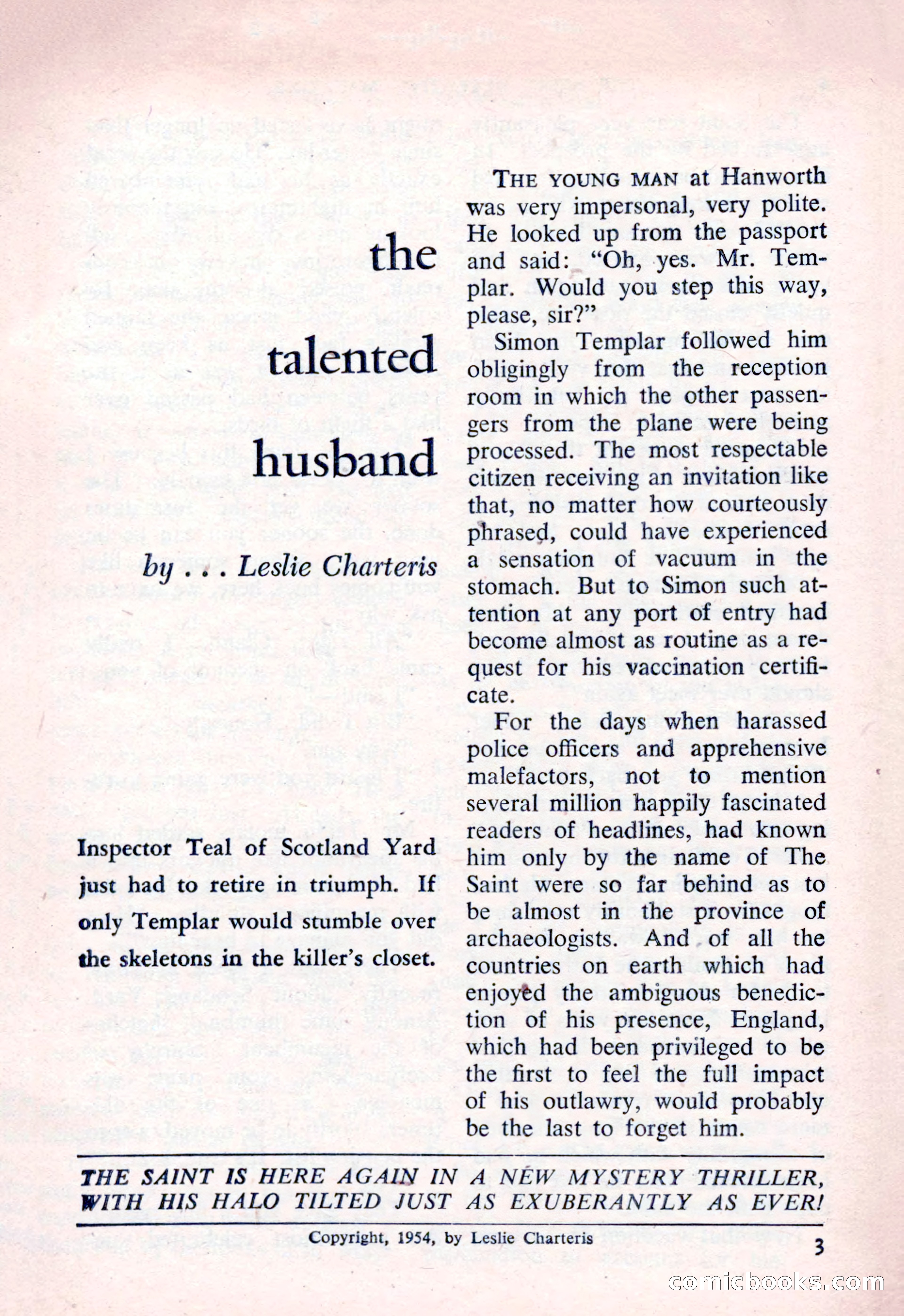 The Saint Detective Magazine — page 5 of 164
