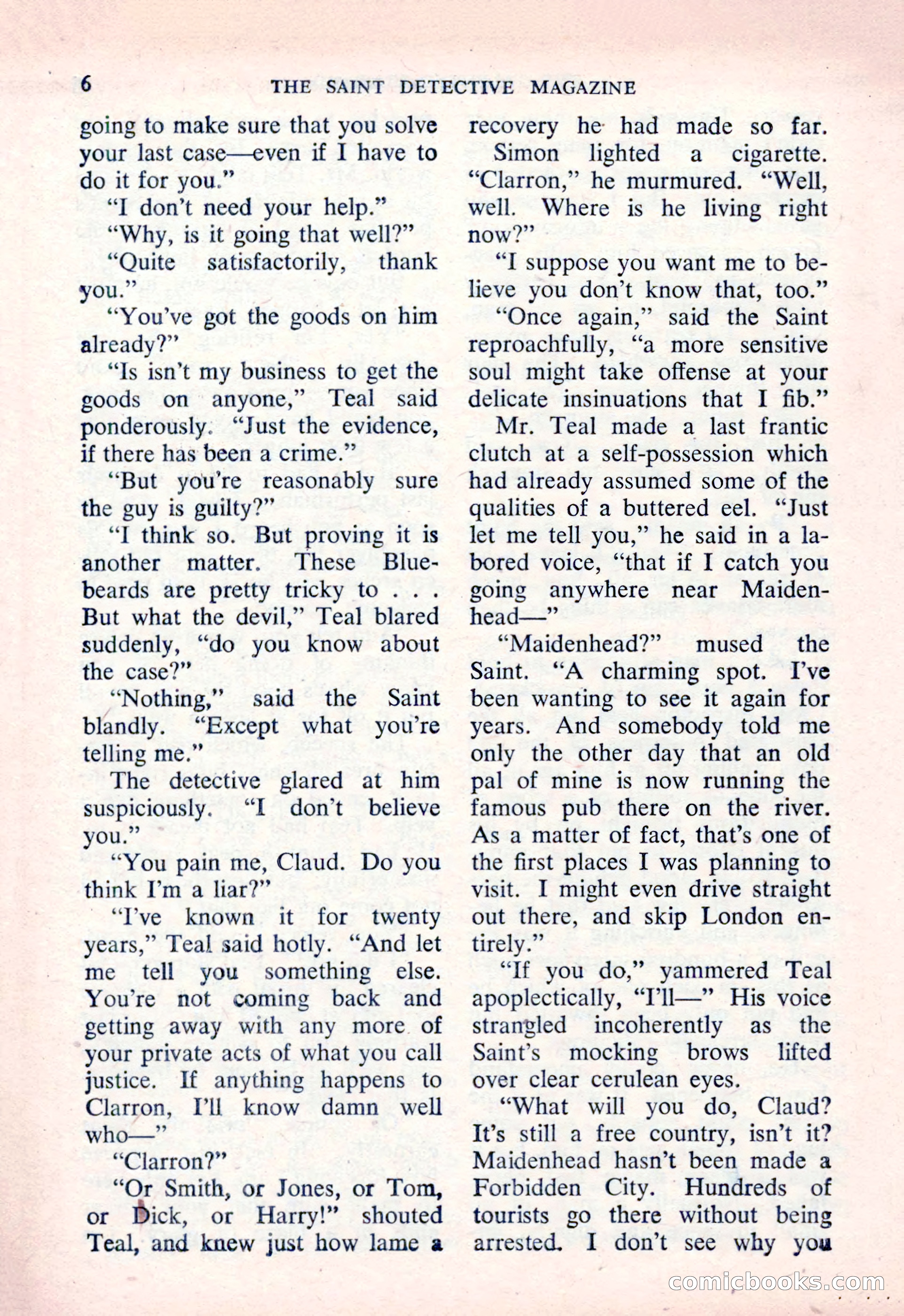 The Saint Detective Magazine — page 8 of 164