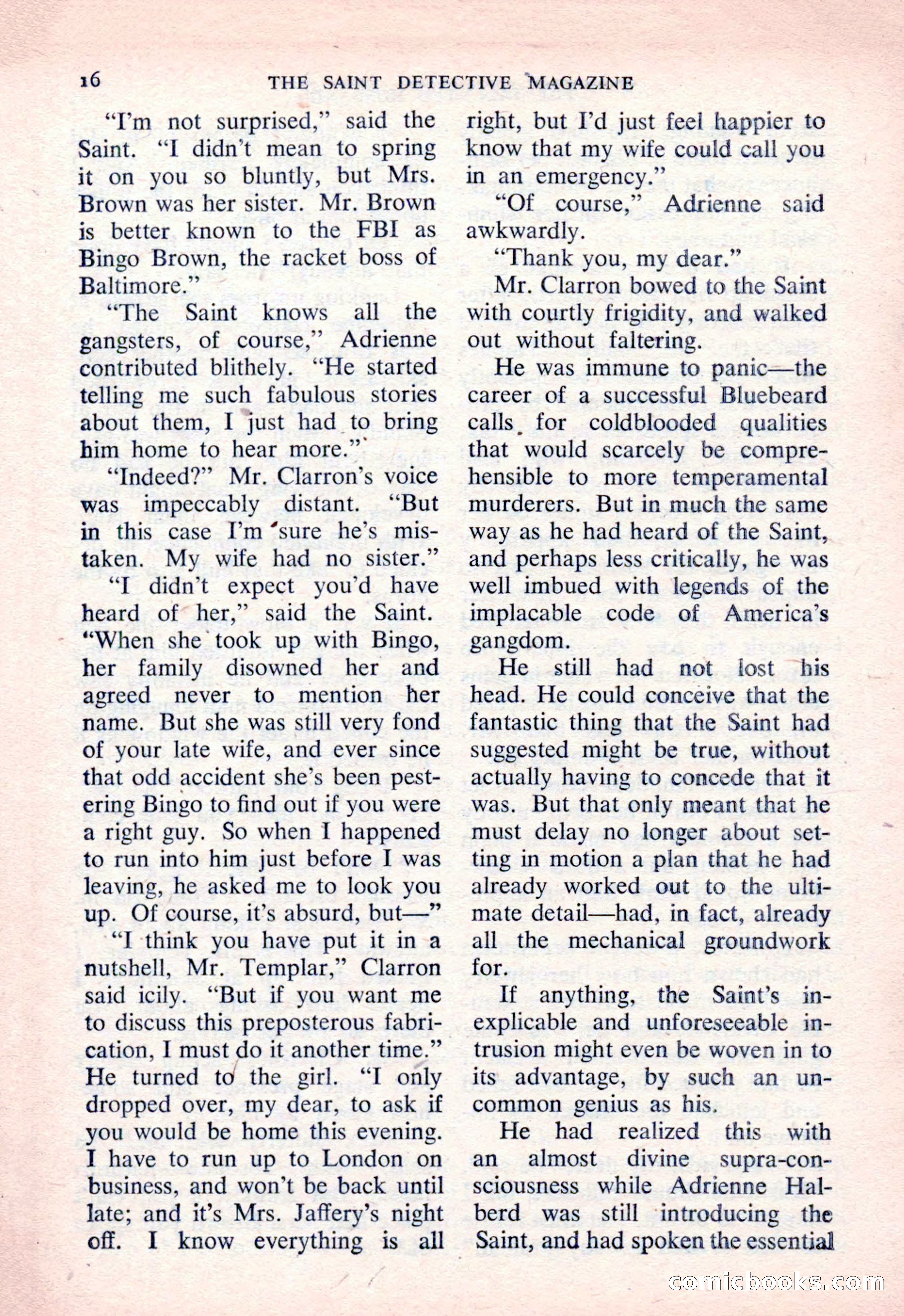 The Saint Detective Magazine — page 18 of 164