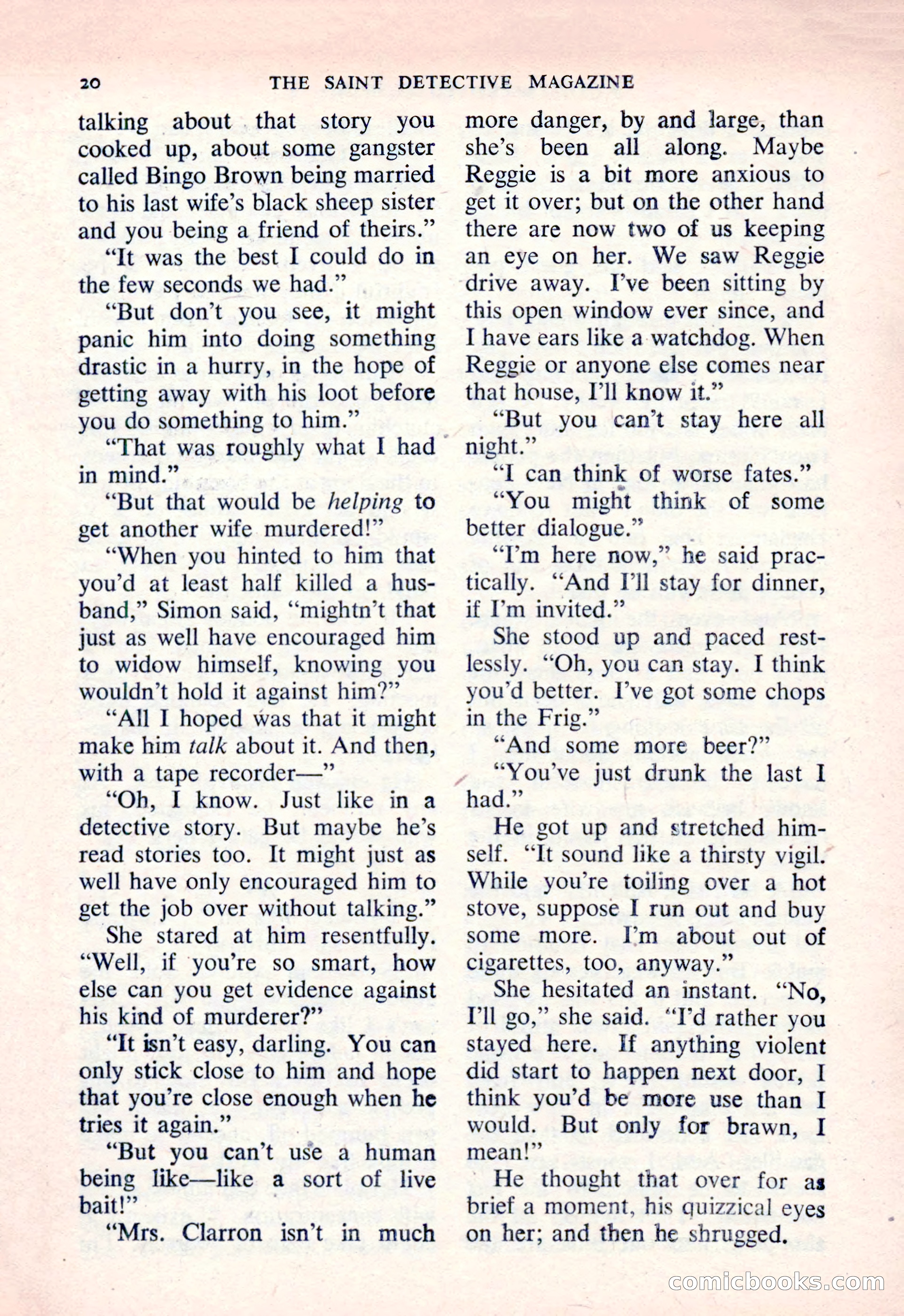 The Saint Detective Magazine — page 22 of 164