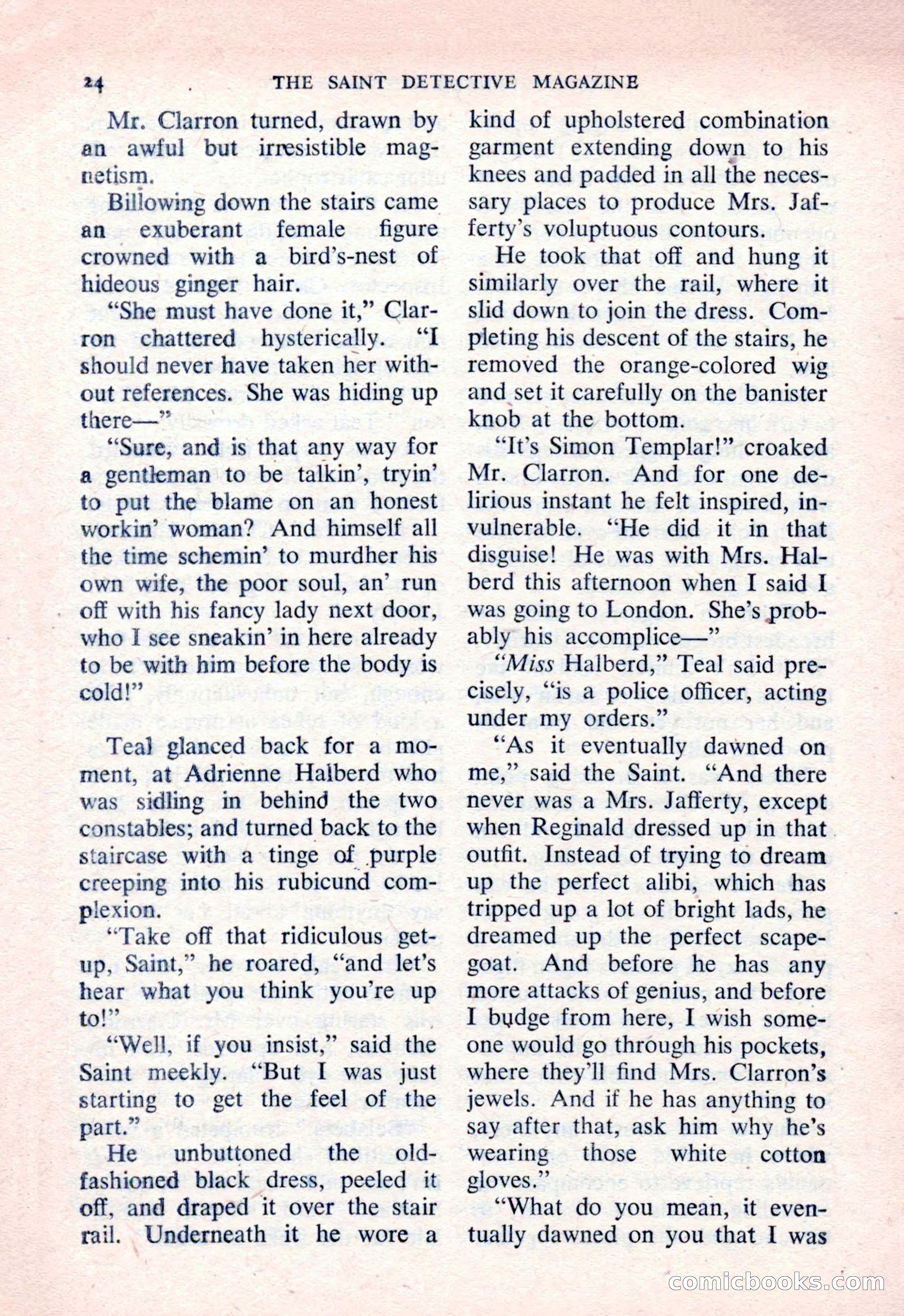The Saint Detective Magazine — page 26 of 164