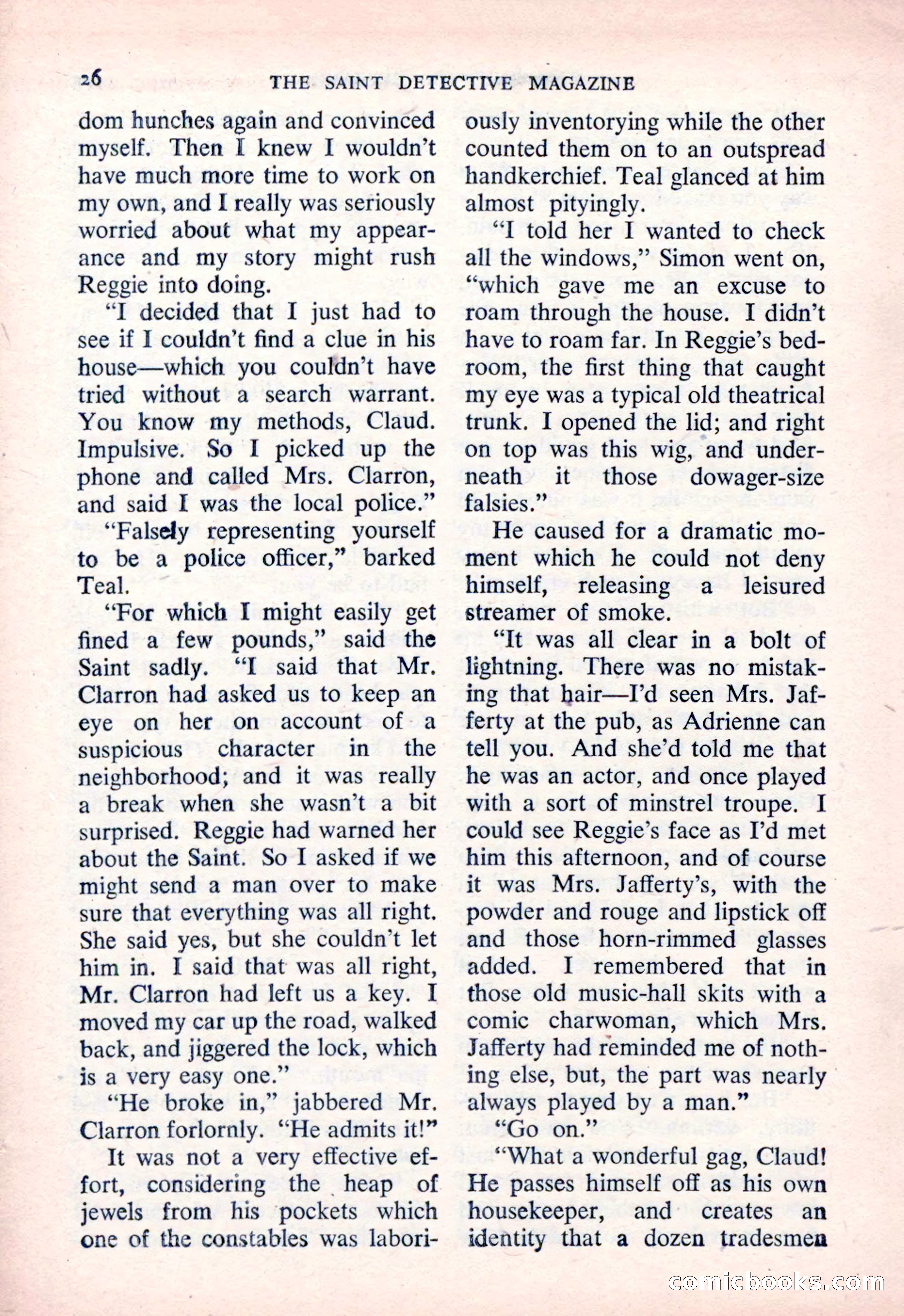 The Saint Detective Magazine — page 28 of 164
