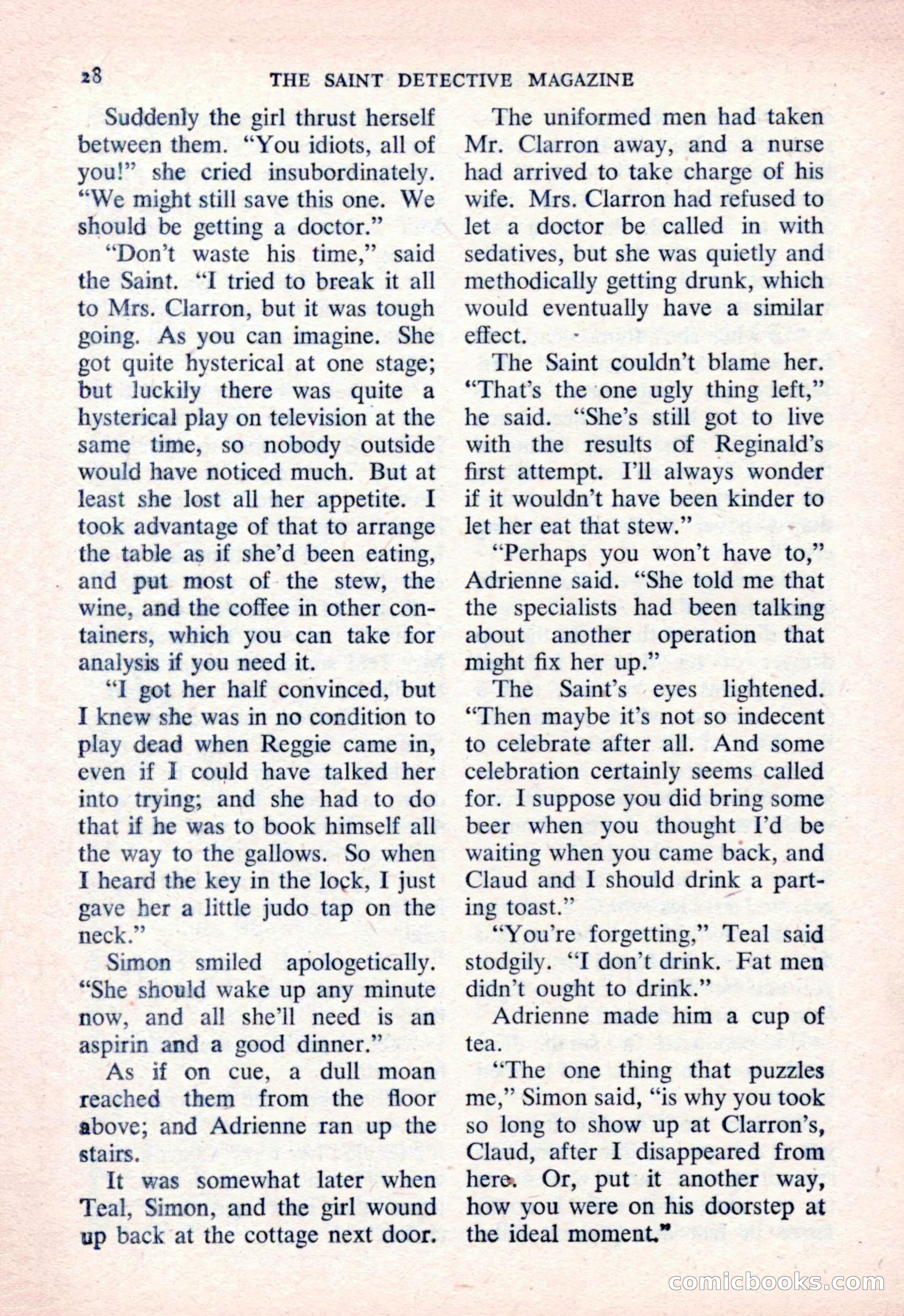 The Saint Detective Magazine — page 30 of 164