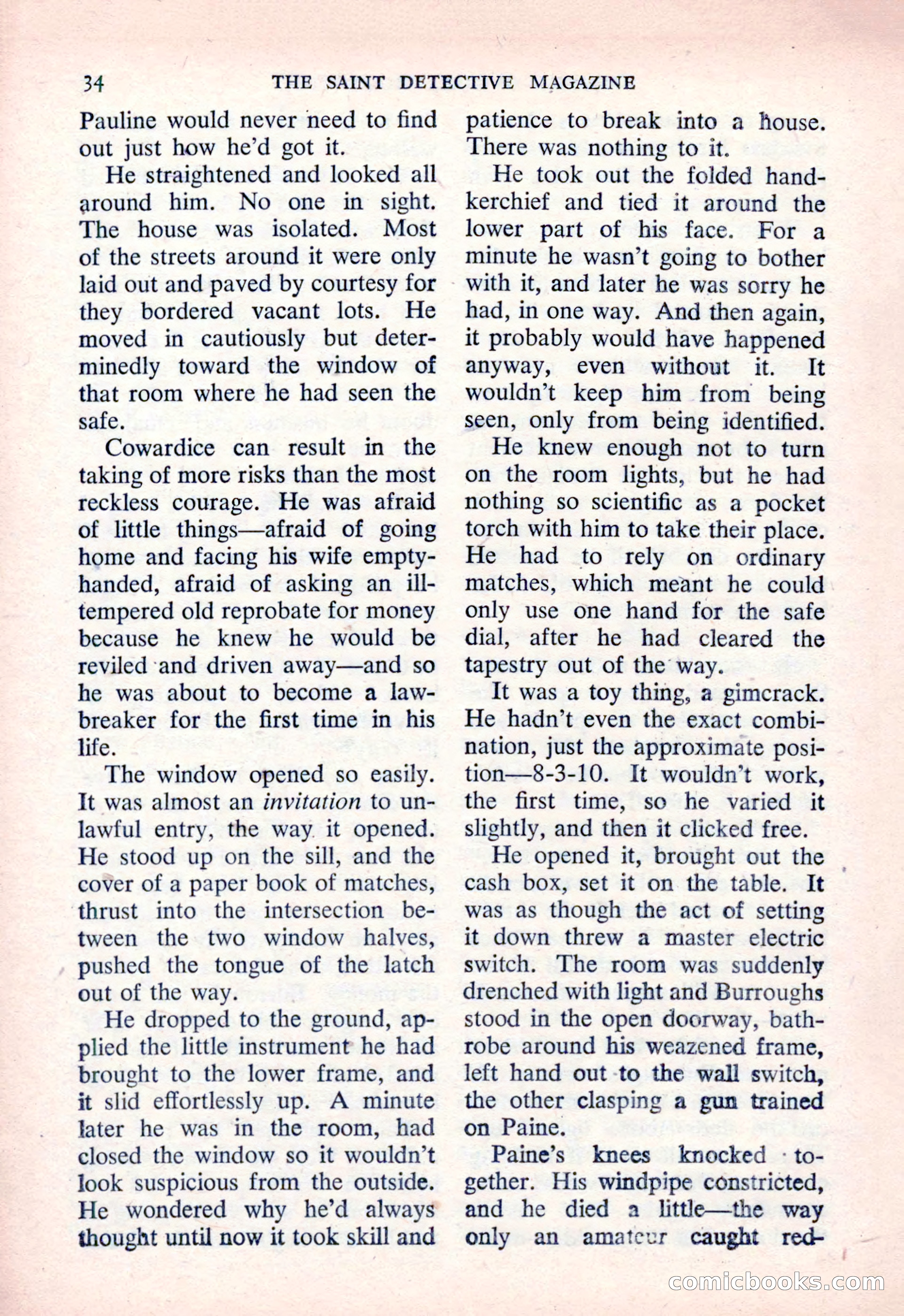 The Saint Detective Magazine — page 36 of 164