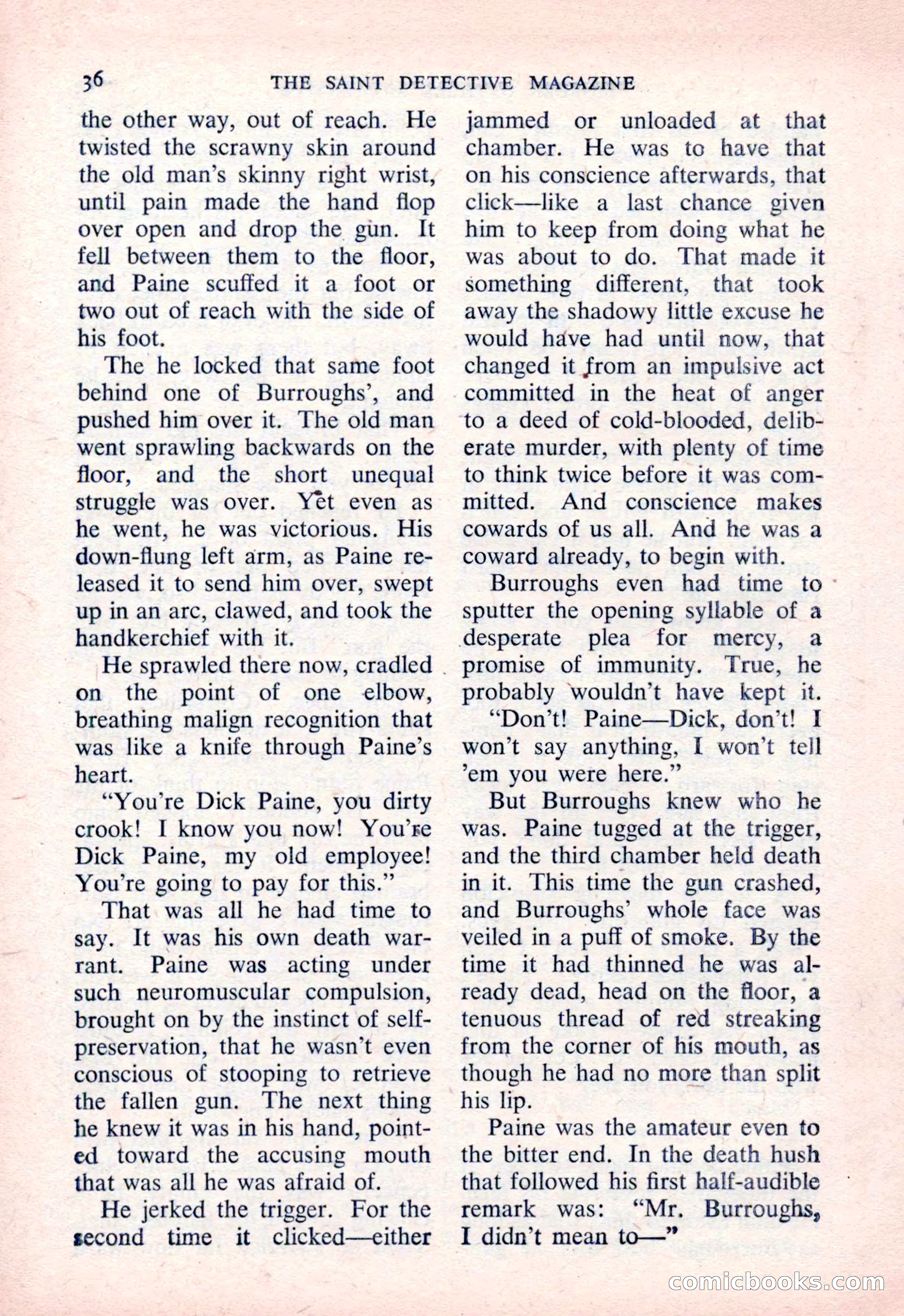 The Saint Detective Magazine — page 38 of 164