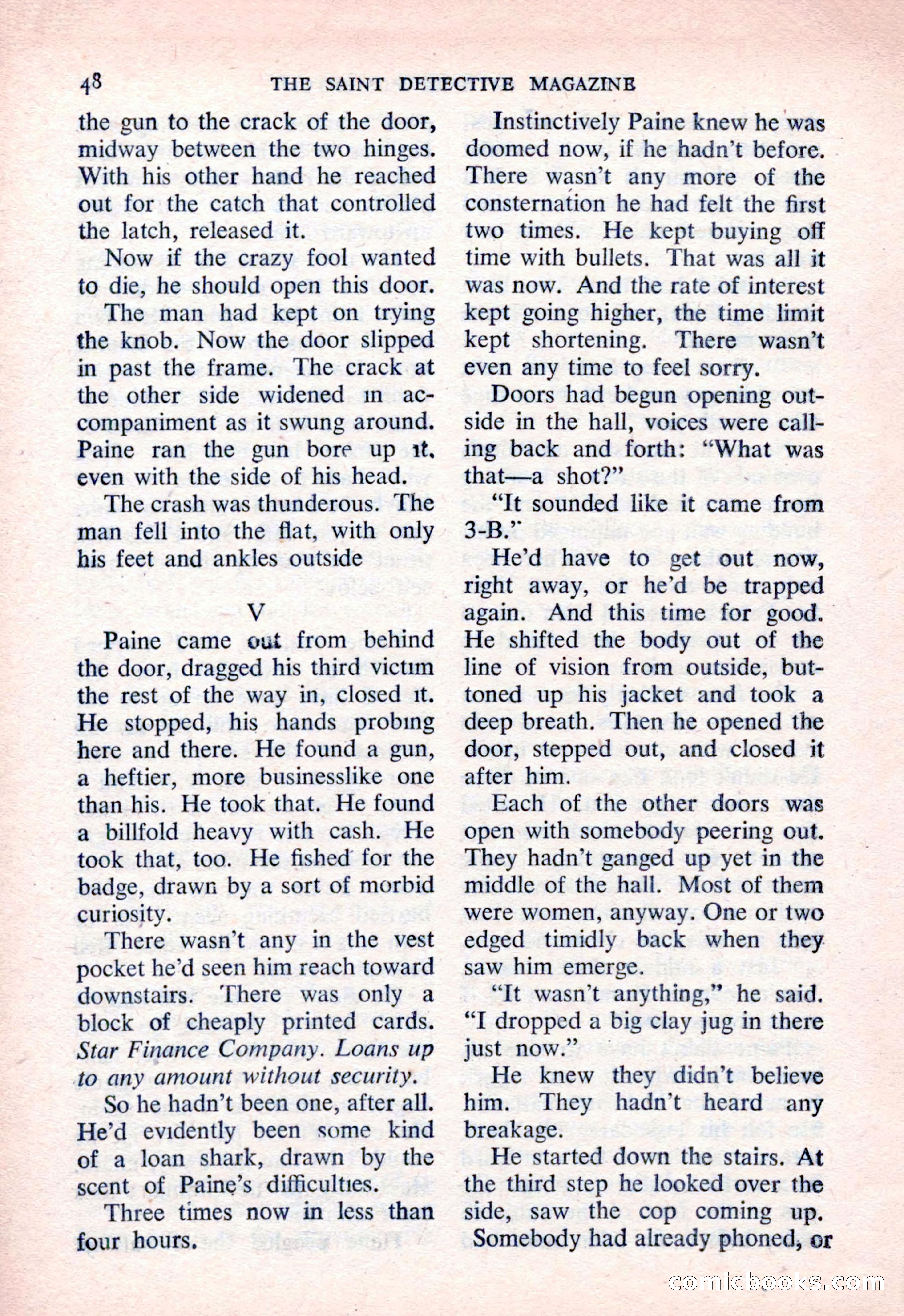 The Saint Detective Magazine — page 50 of 164