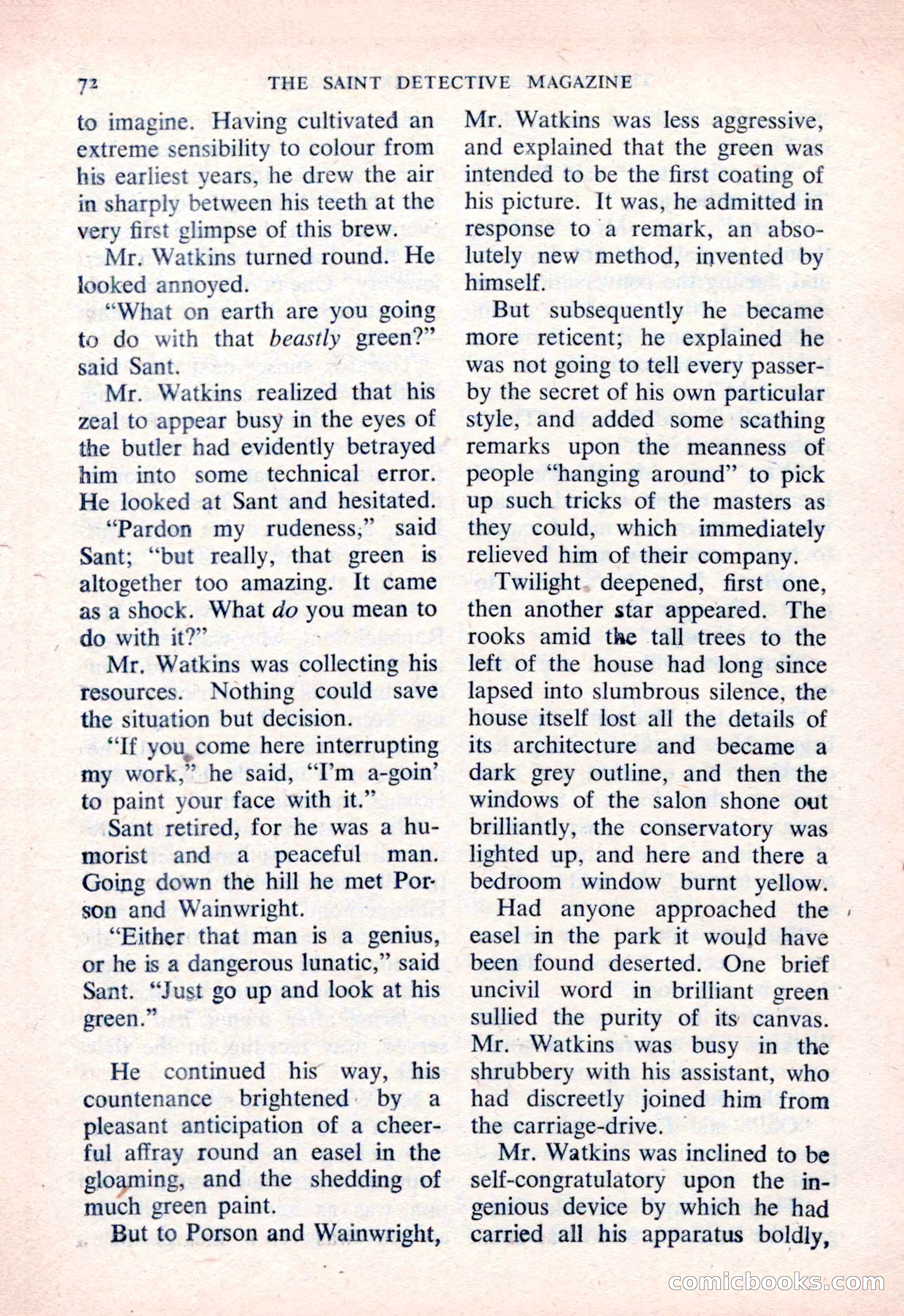 The Saint Detective Magazine — page 74 of 164