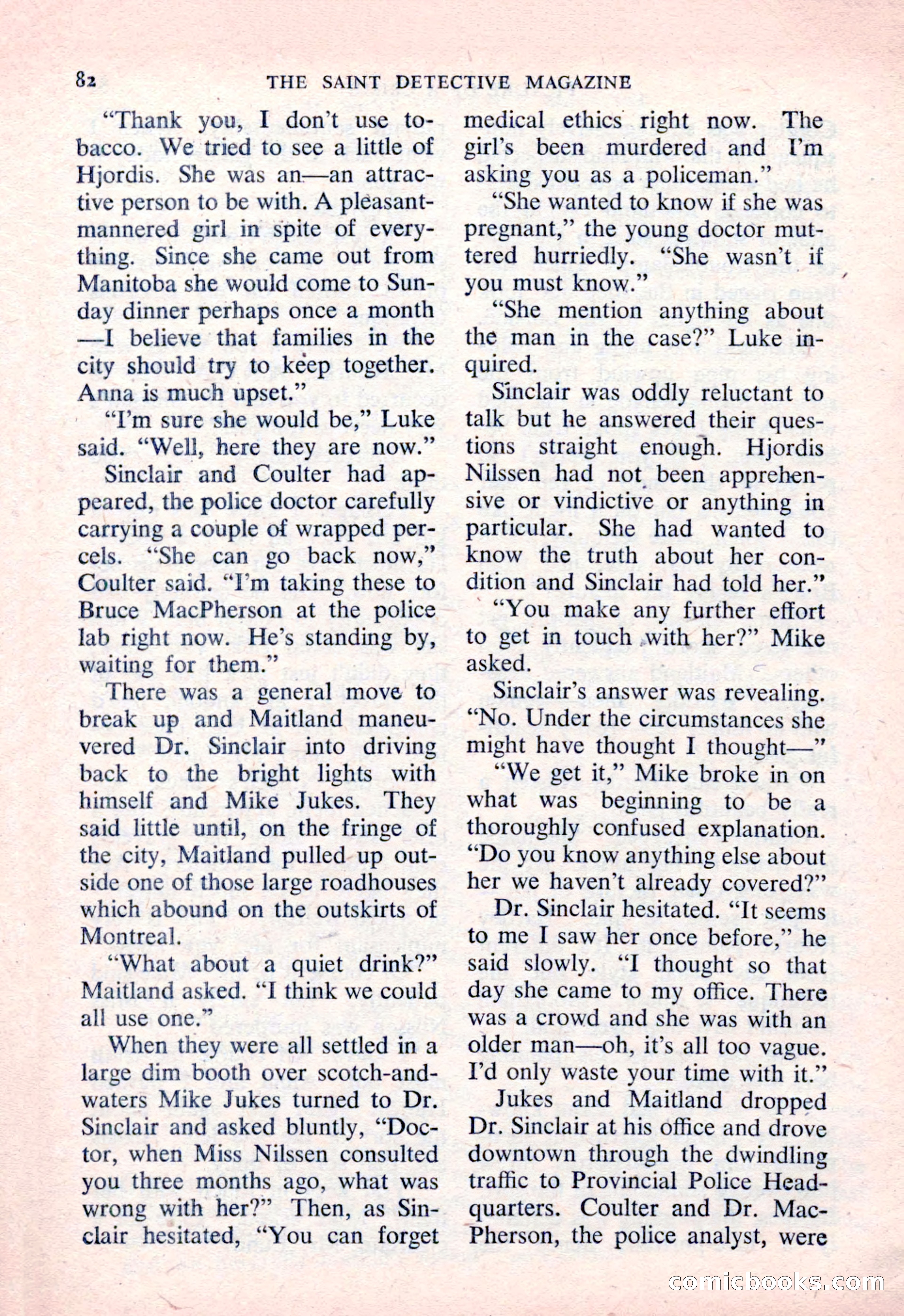 The Saint Detective Magazine — page 84 of 164