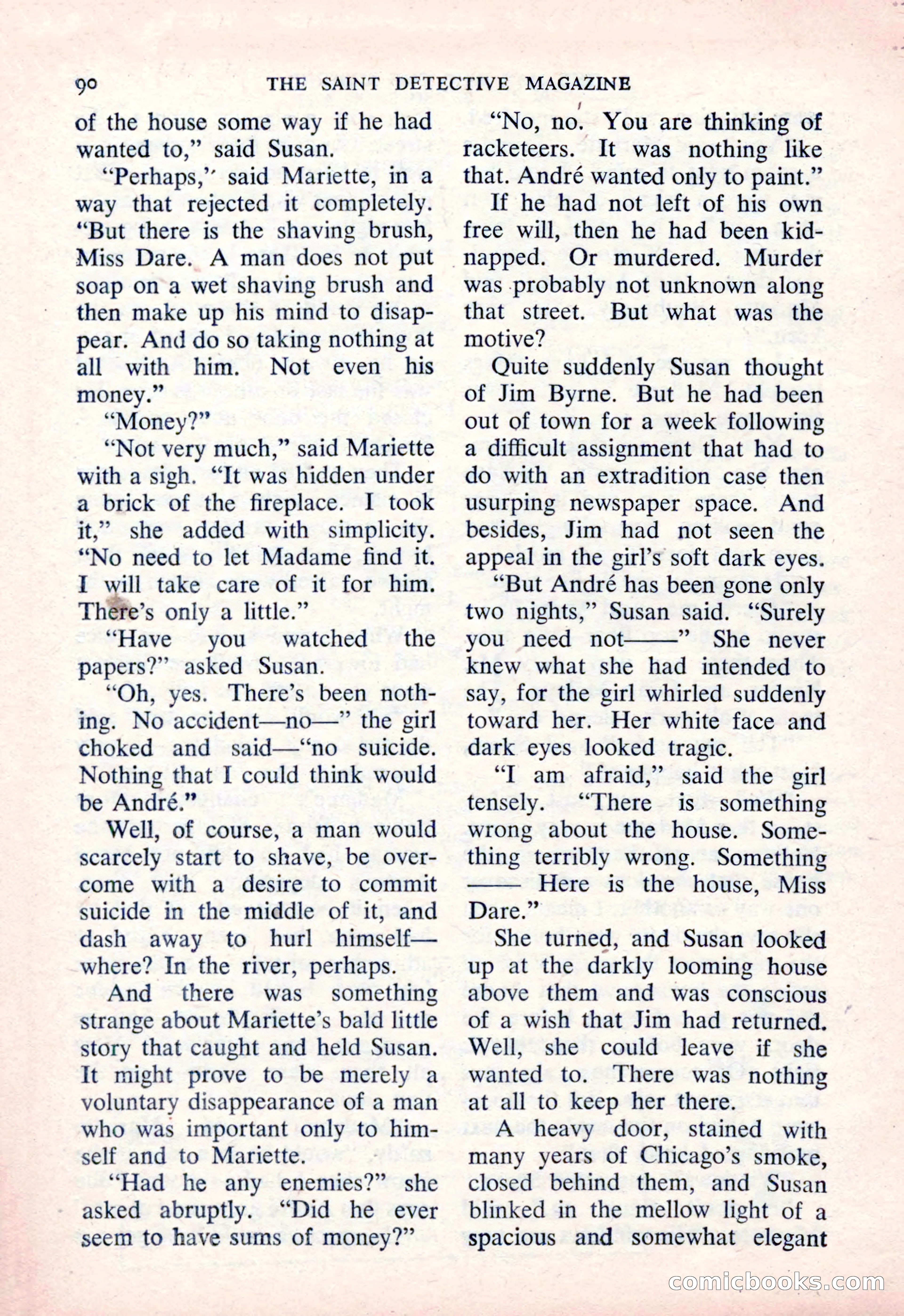 The Saint Detective Magazine — page 92 of 164