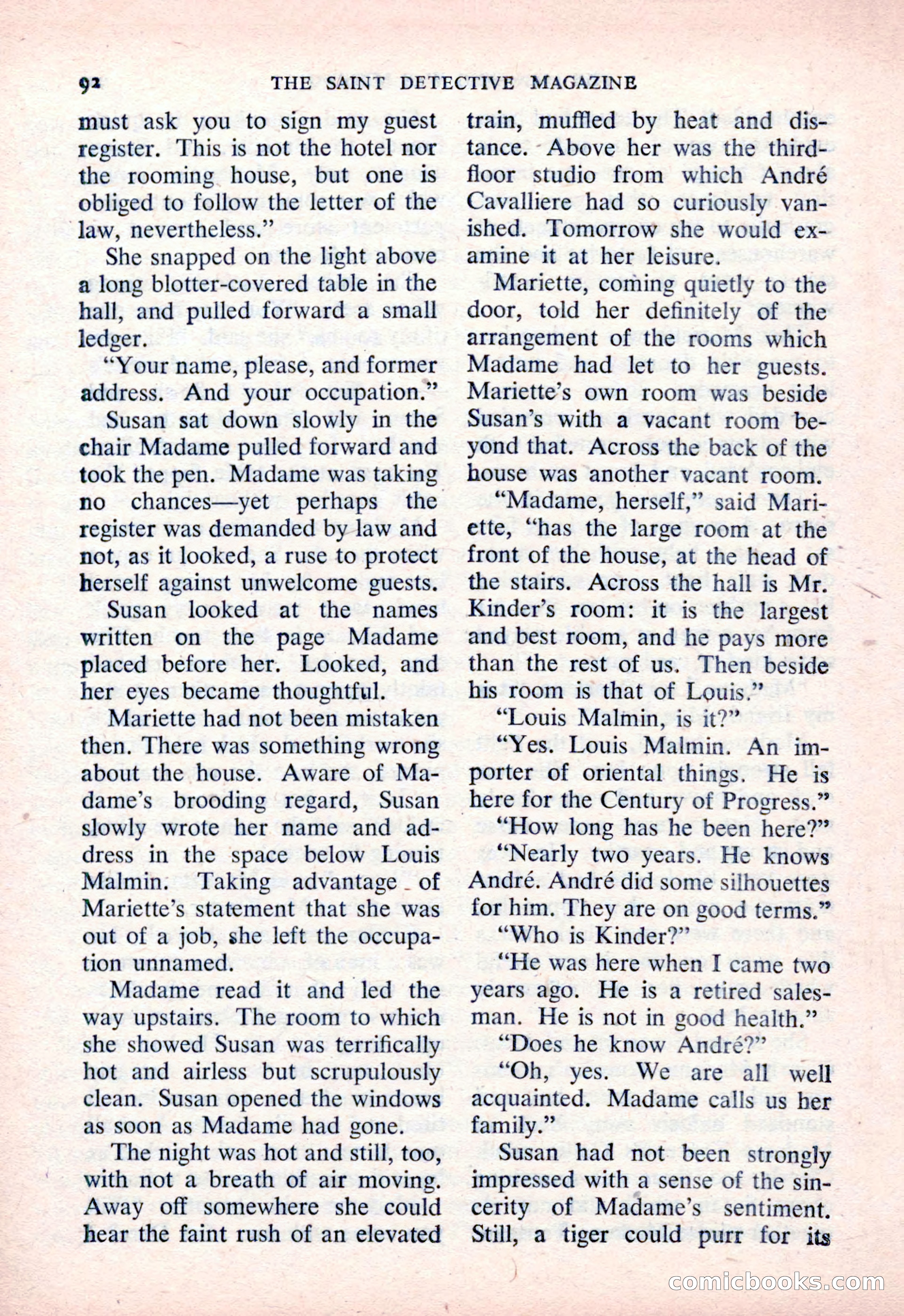 The Saint Detective Magazine — page 94 of 164