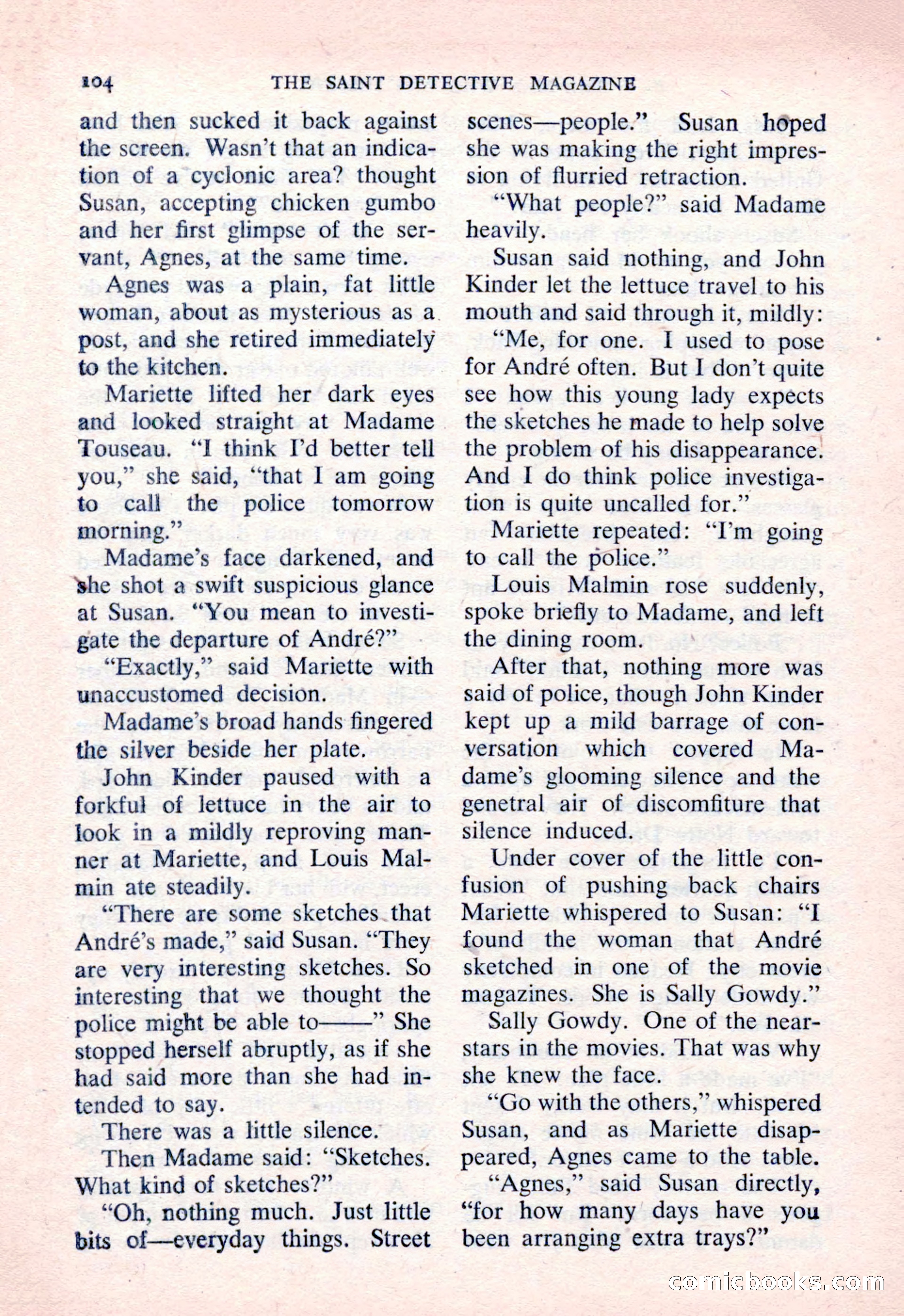 The Saint Detective Magazine — page 106 of 164
