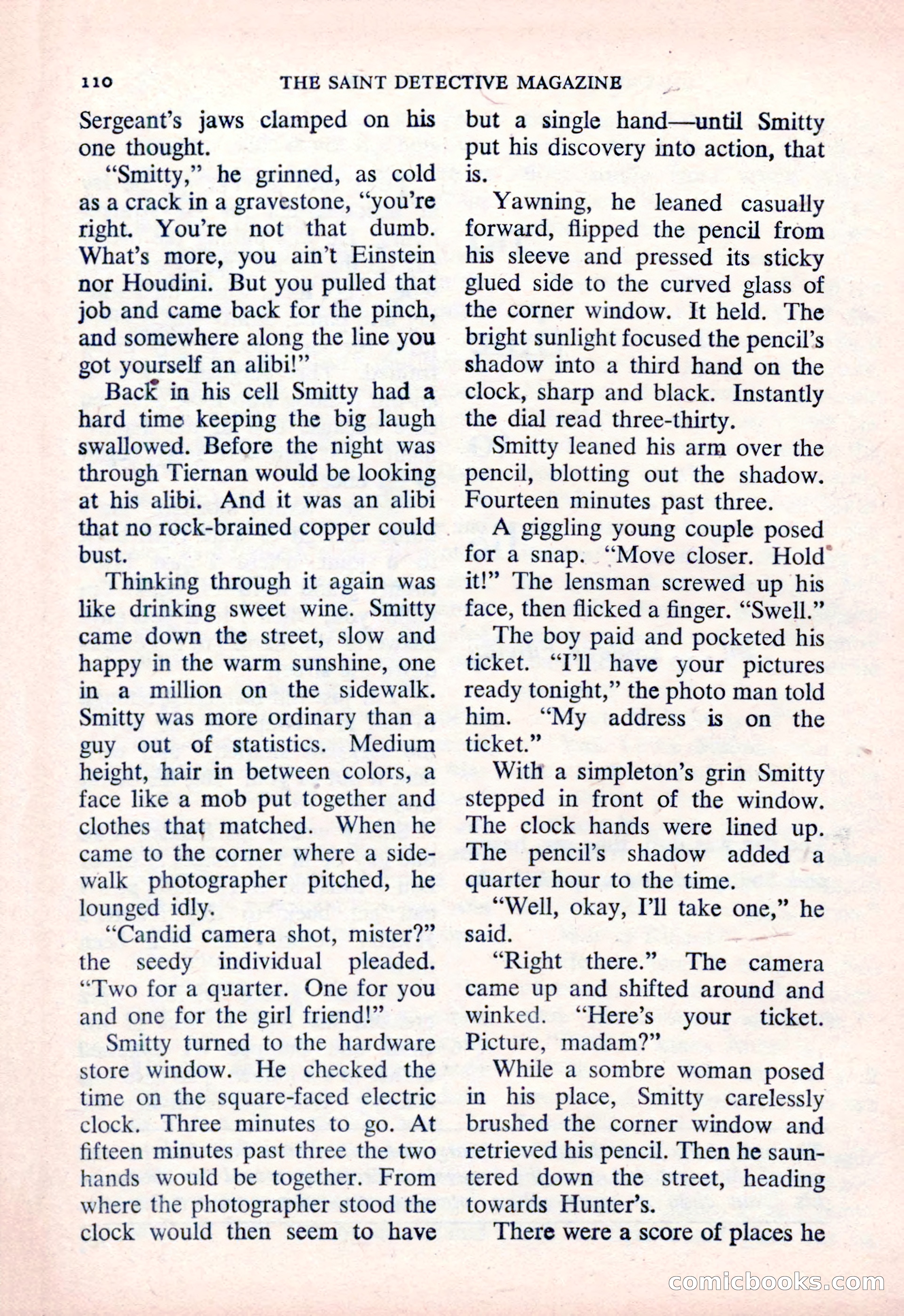 The Saint Detective Magazine — page 112 of 164