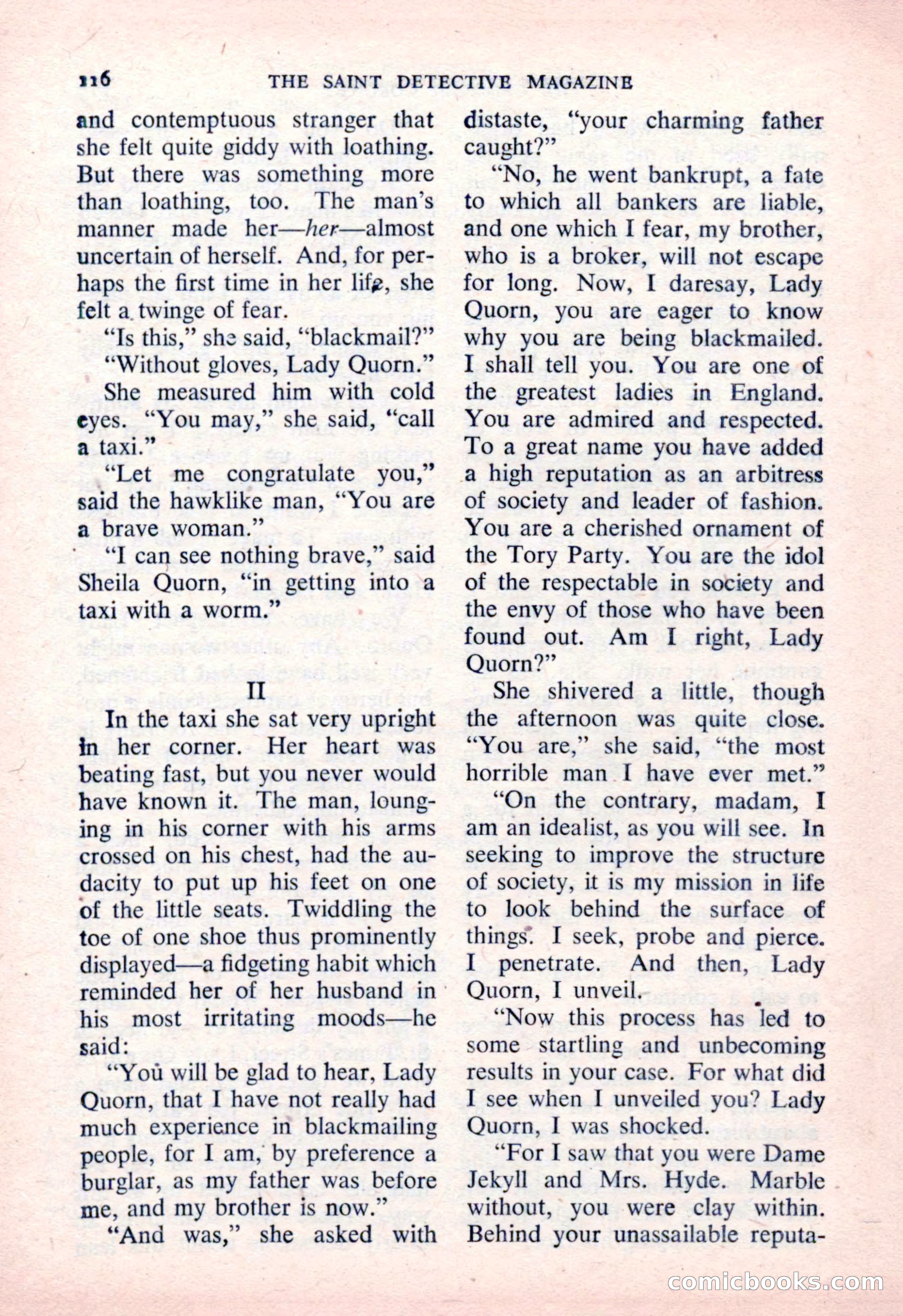 The Saint Detective Magazine — page 118 of 164