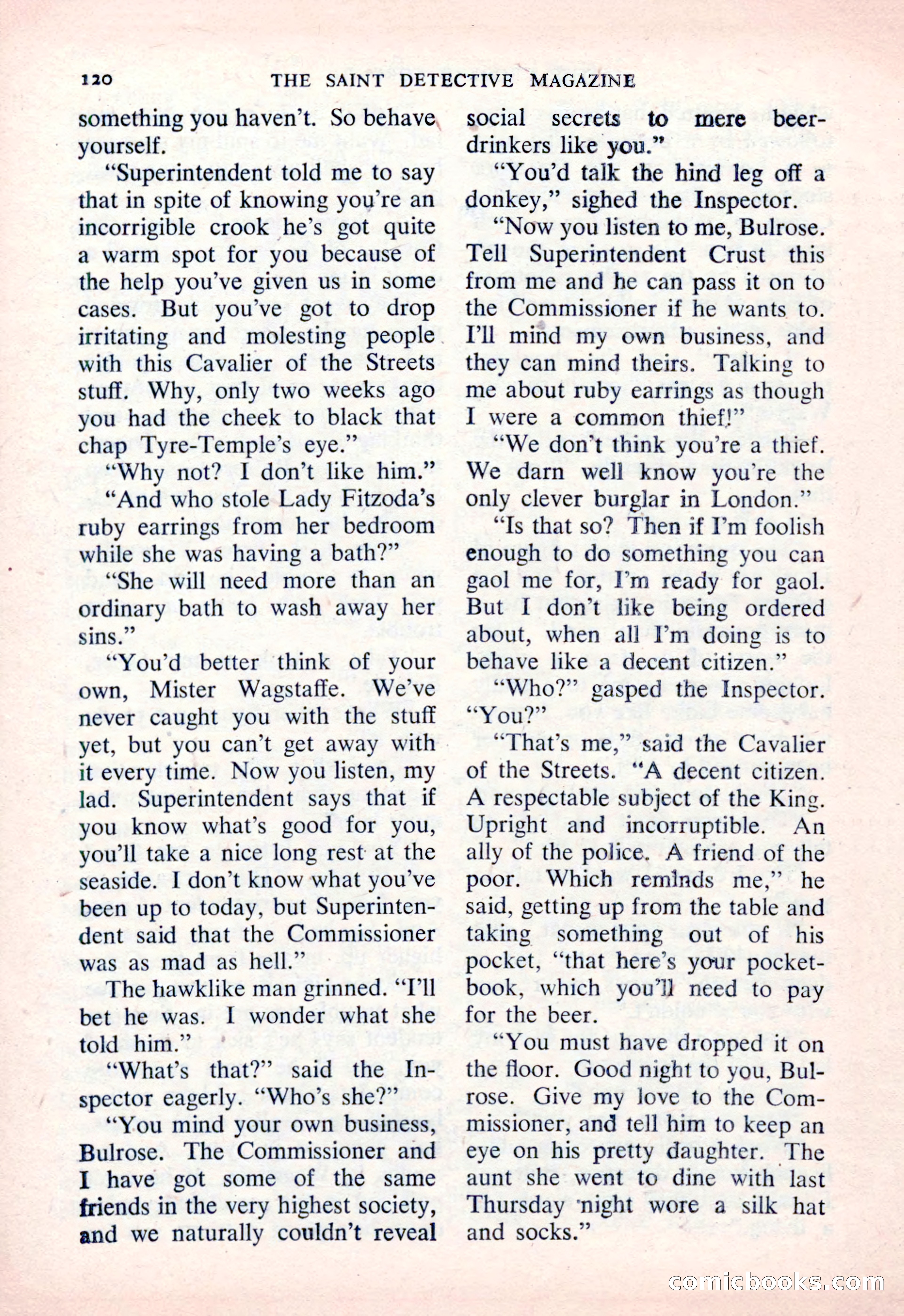 The Saint Detective Magazine — page 122 of 164