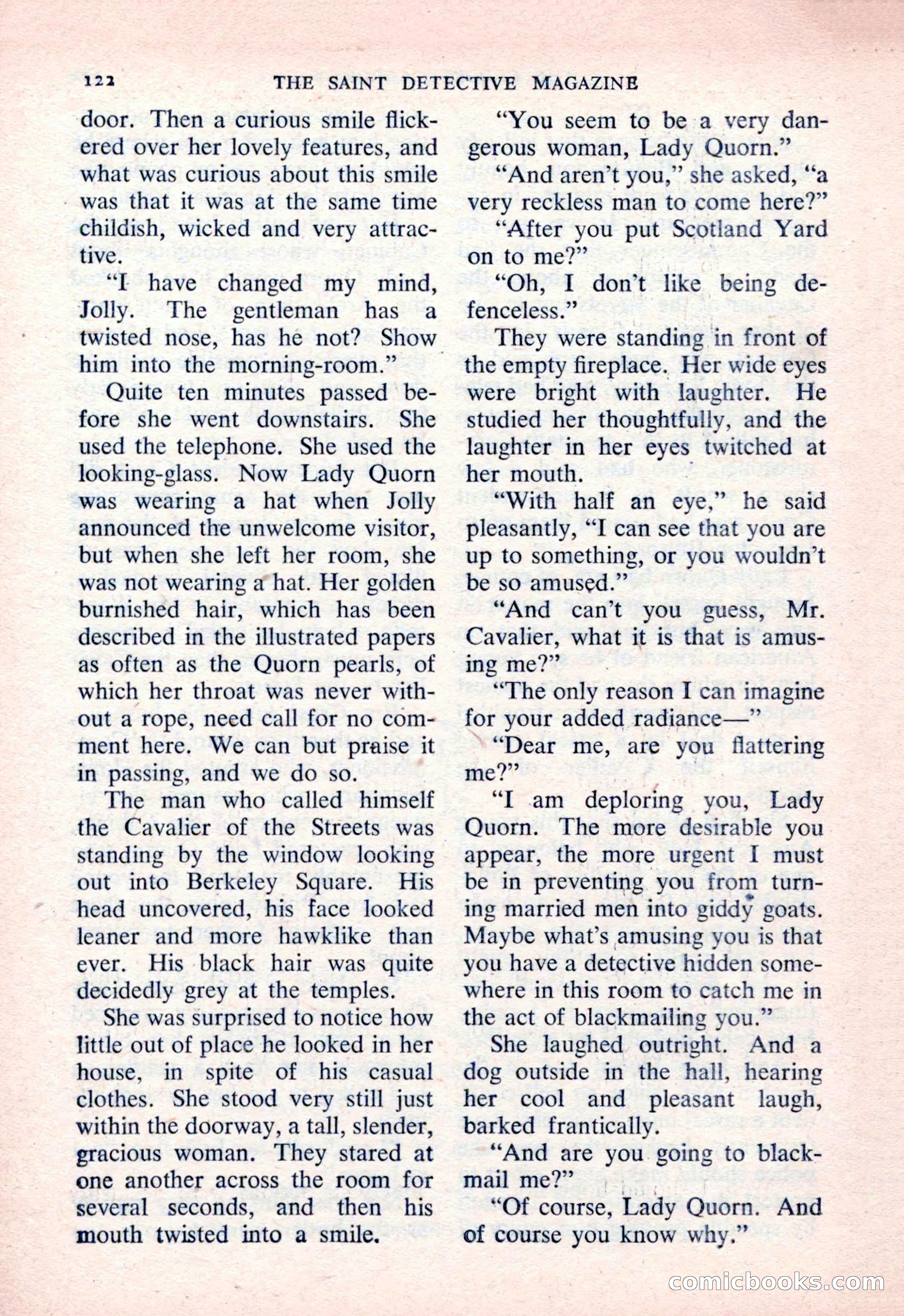 The Saint Detective Magazine — page 124 of 164