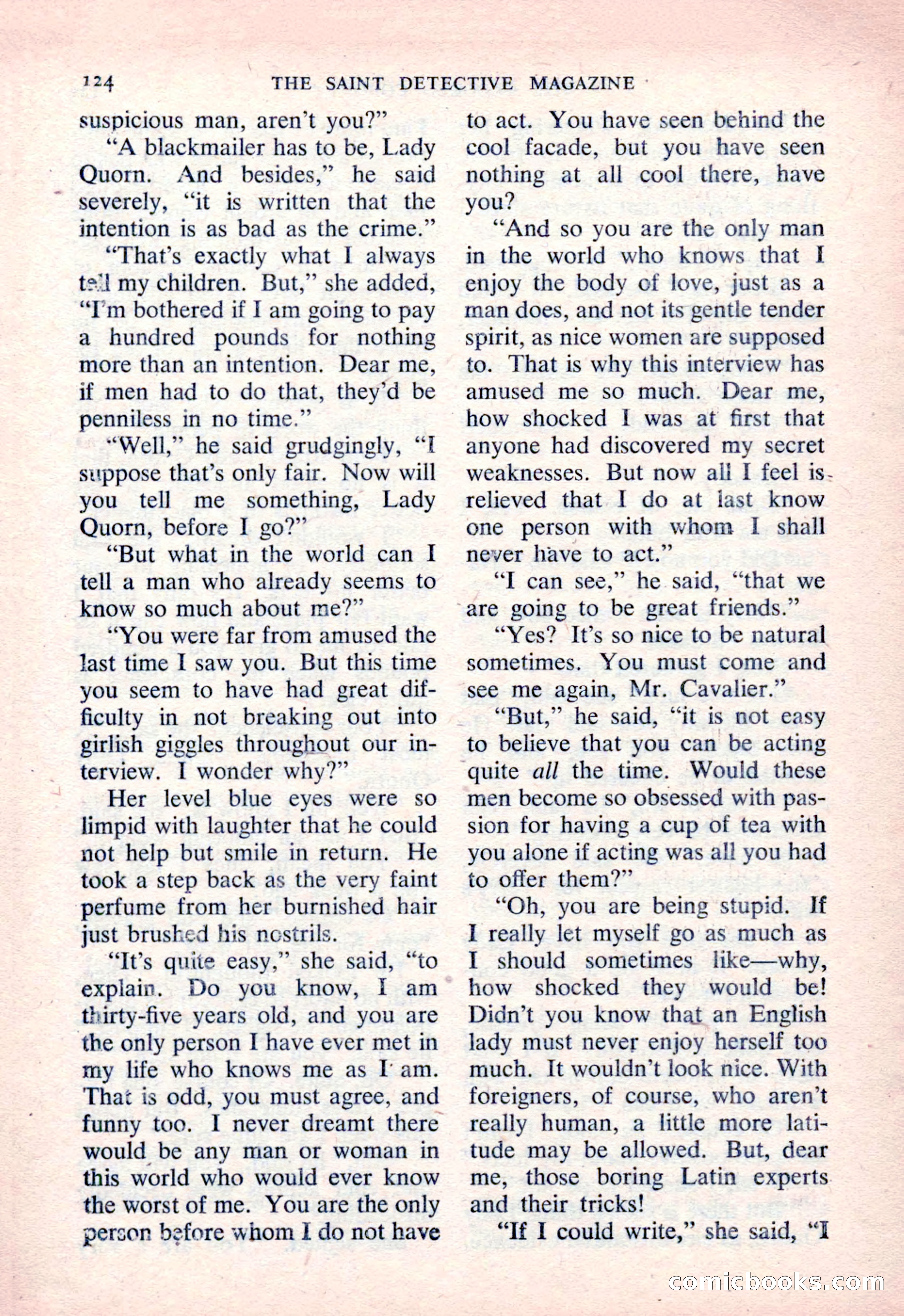 The Saint Detective Magazine — page 126 of 164