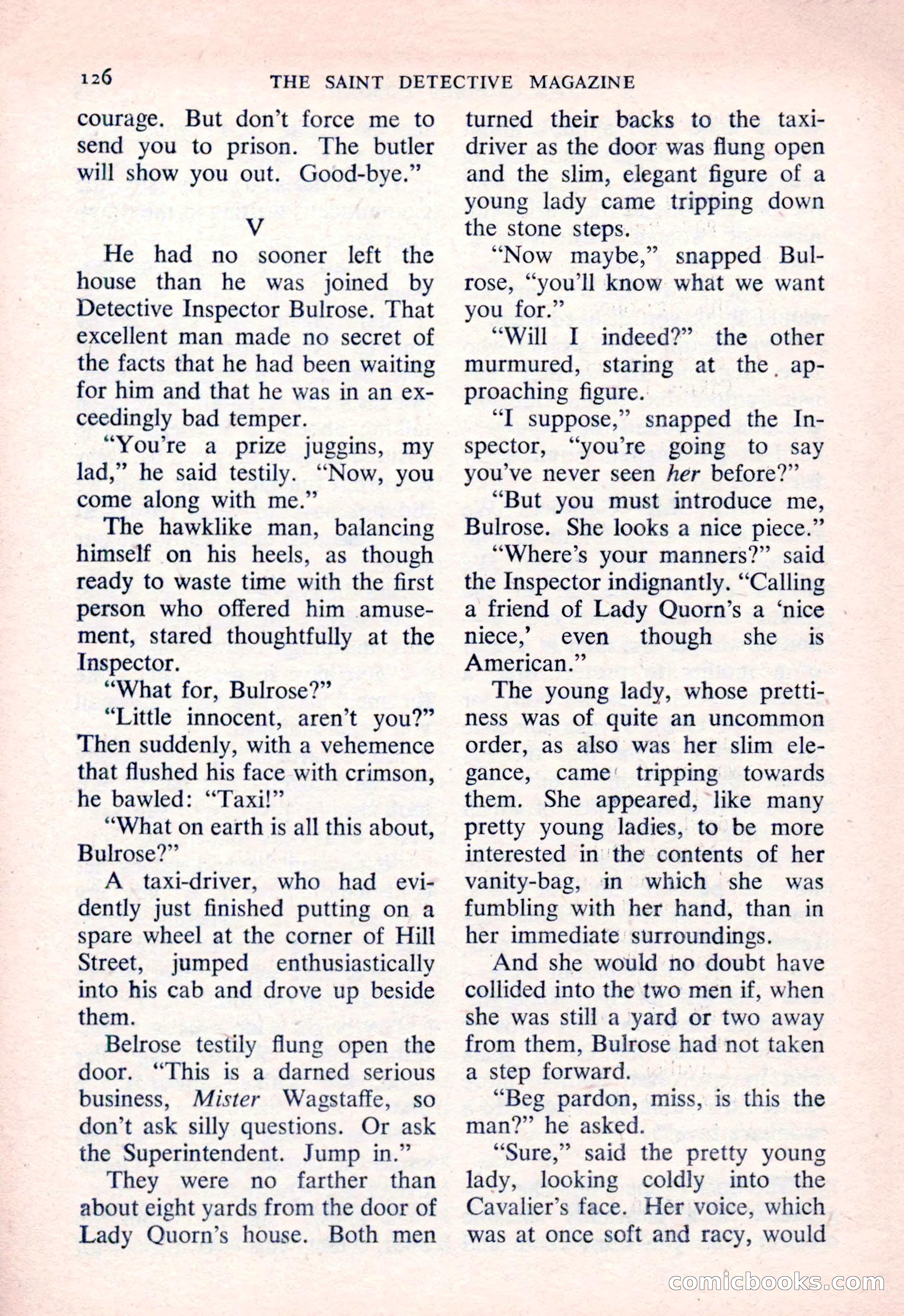 The Saint Detective Magazine — page 128 of 164