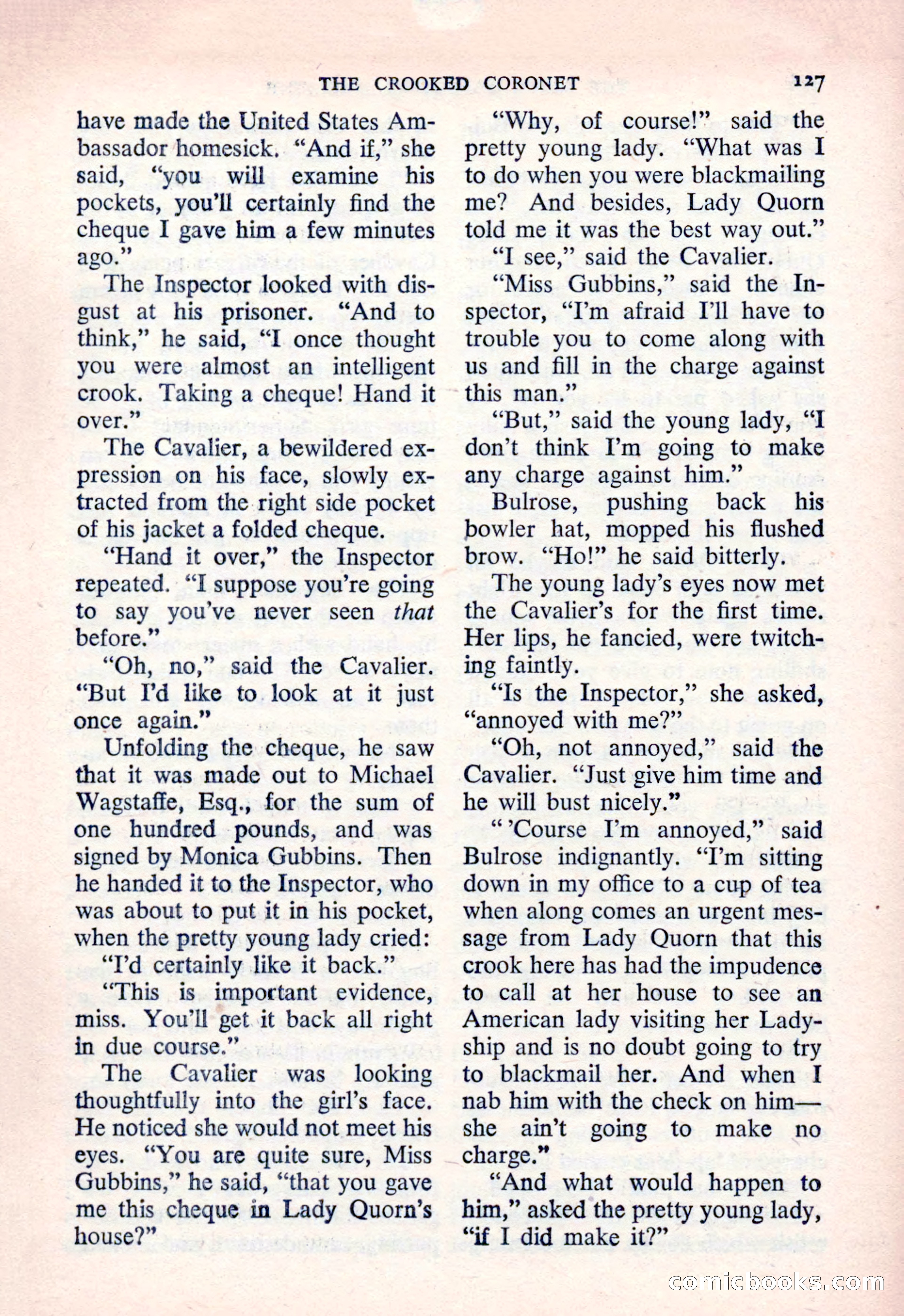 The Saint Detective Magazine — page 129 of 164