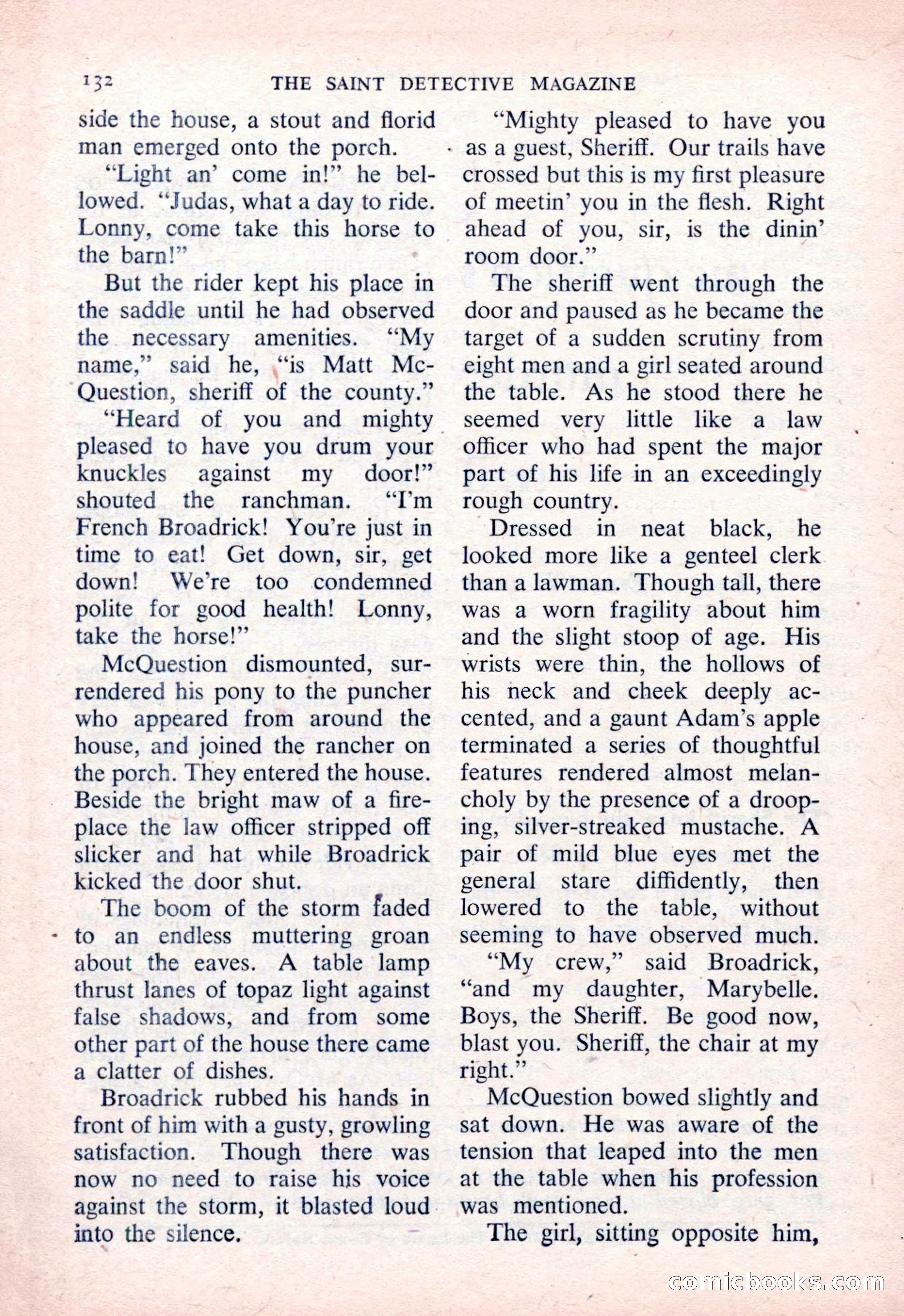 The Saint Detective Magazine — page 134 of 164
