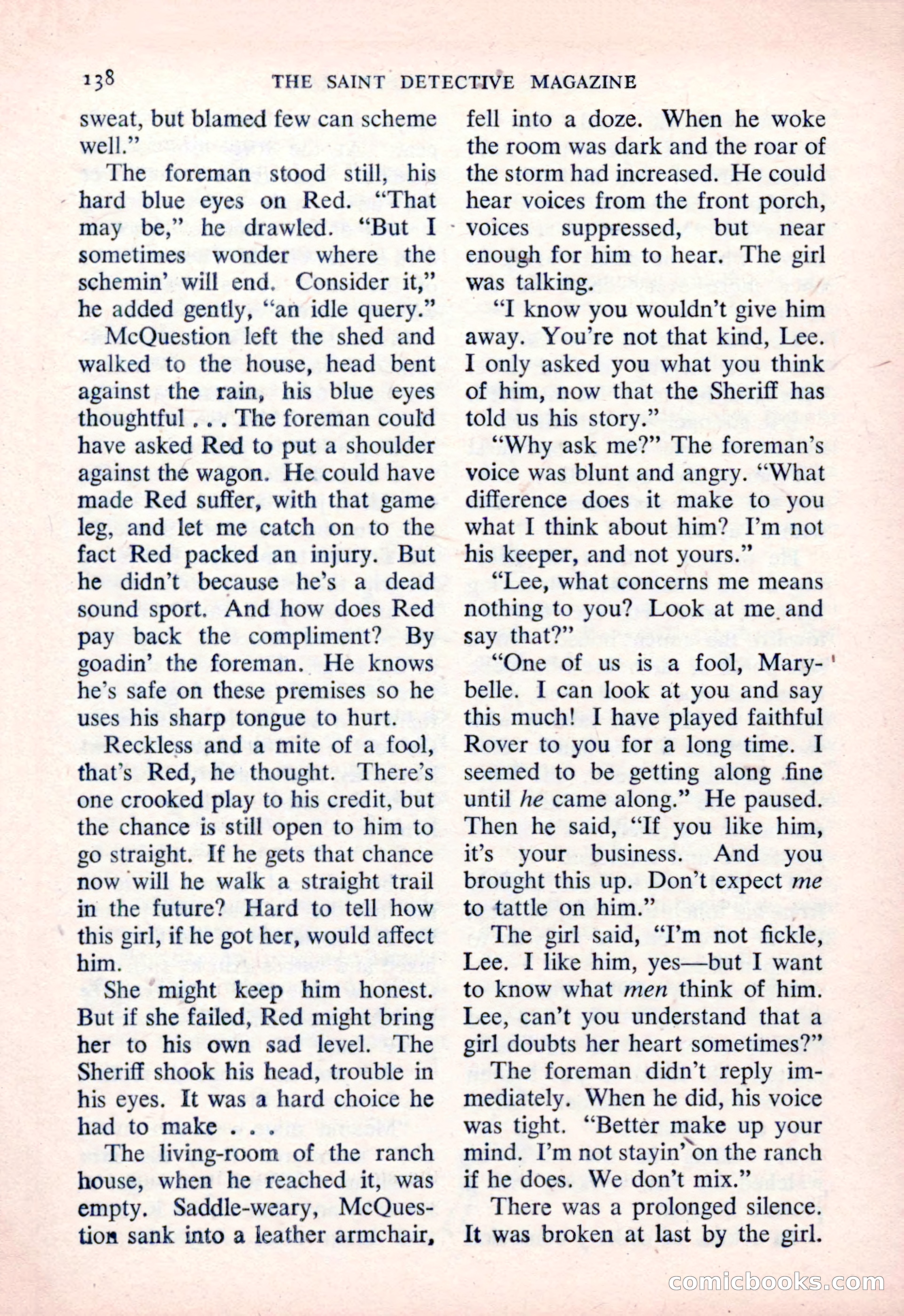 The Saint Detective Magazine — page 140 of 164