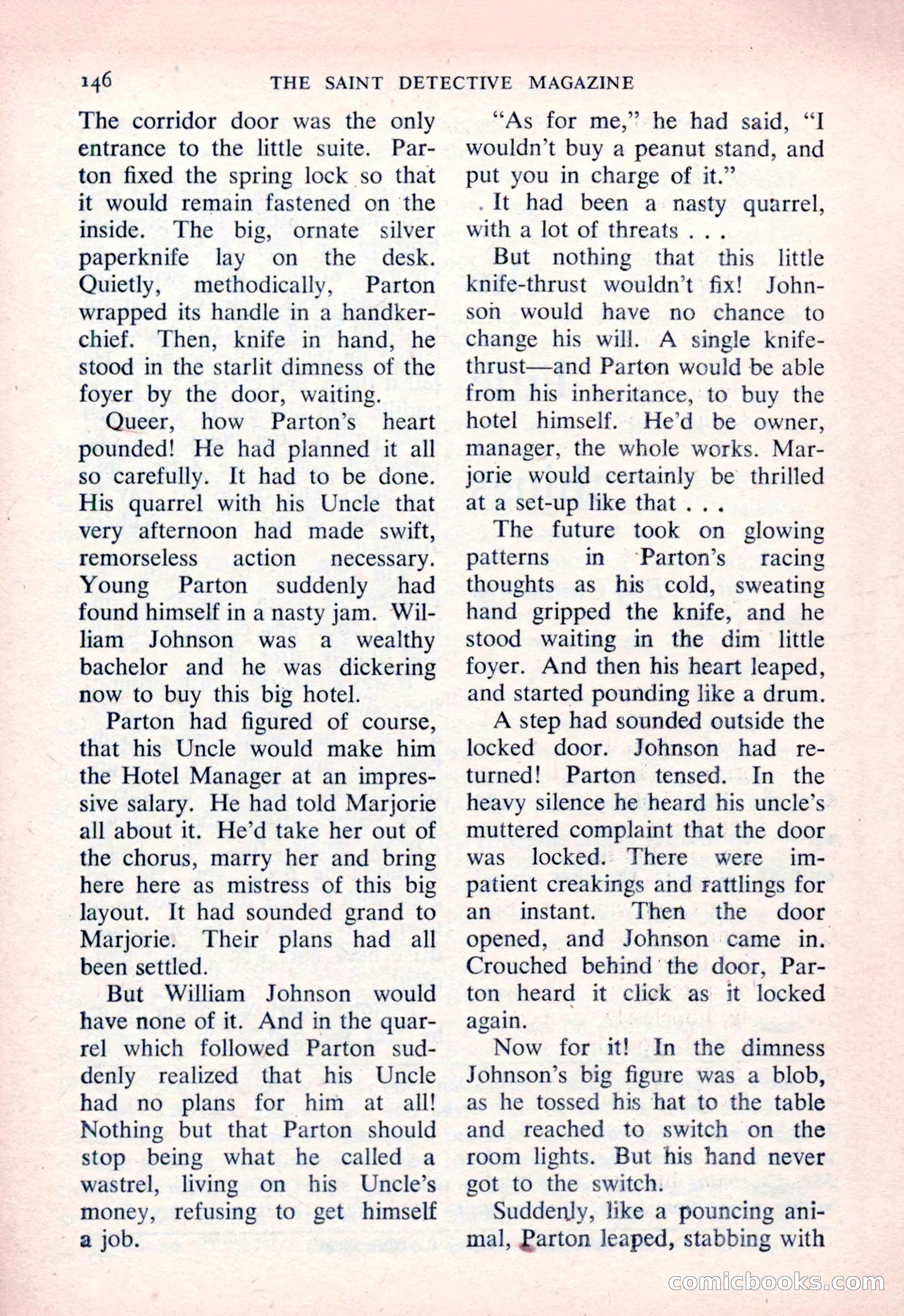 The Saint Detective Magazine — page 148 of 164