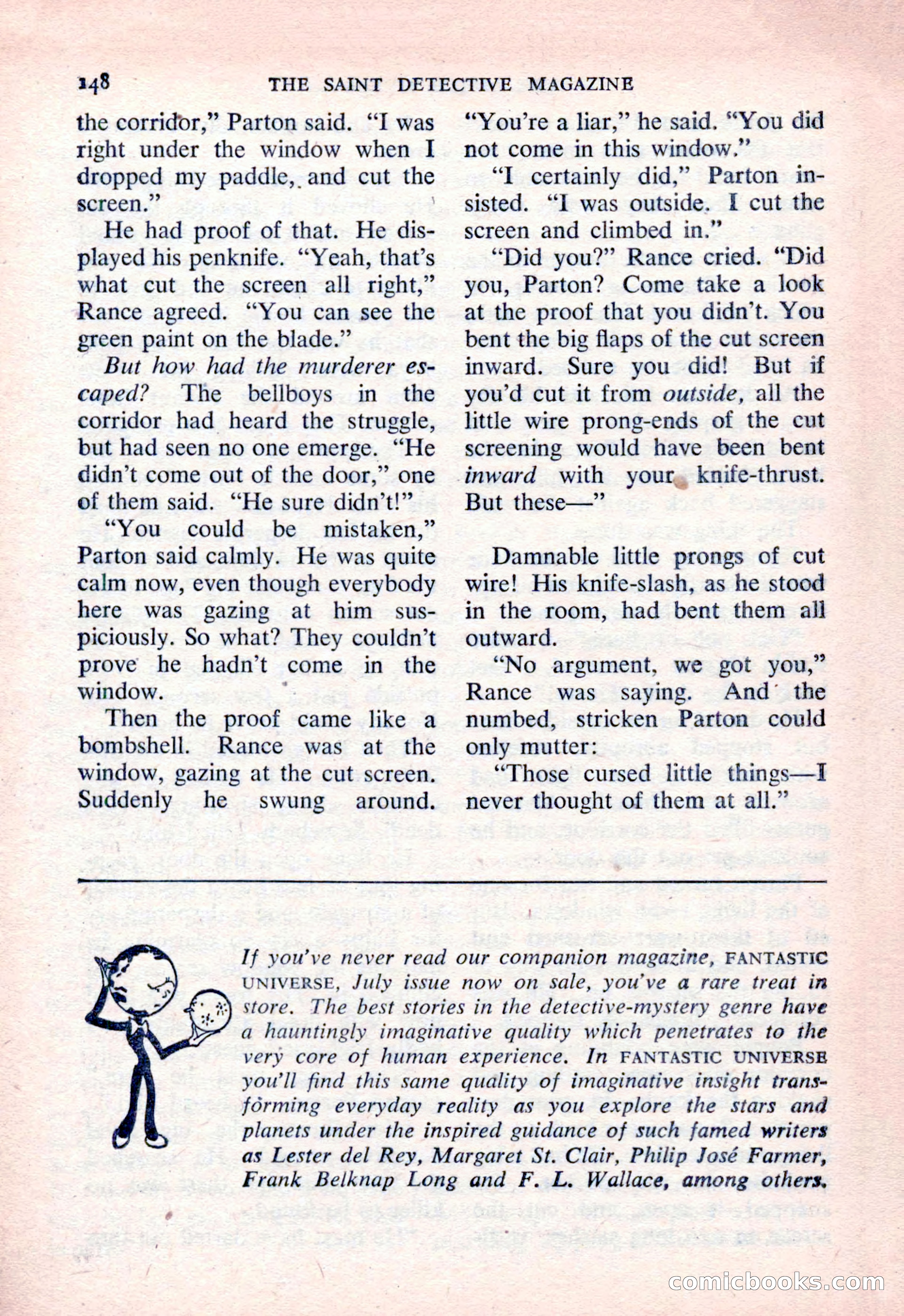 The Saint Detective Magazine — page 150 of 164