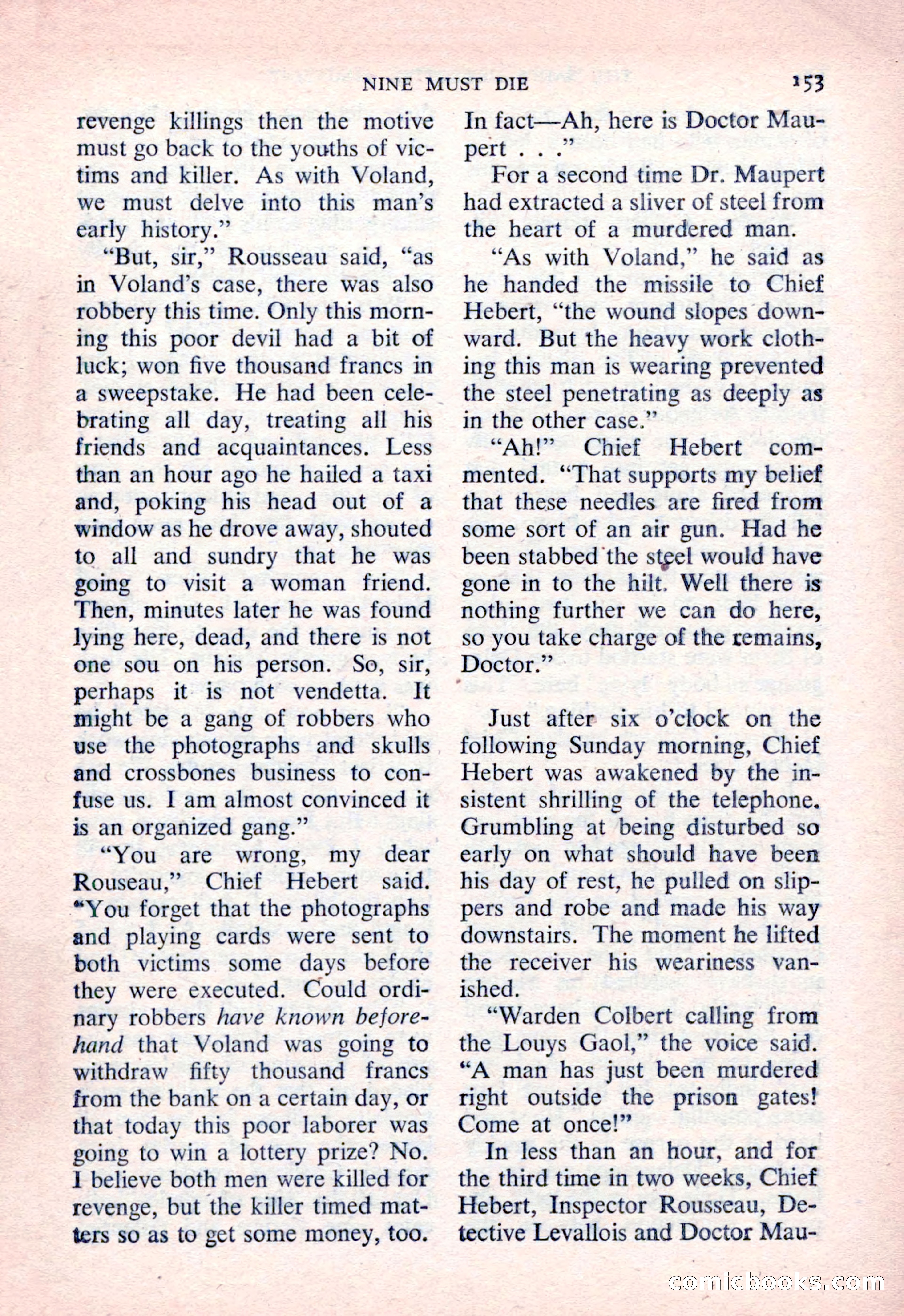The Saint Detective Magazine — page 155 of 164
