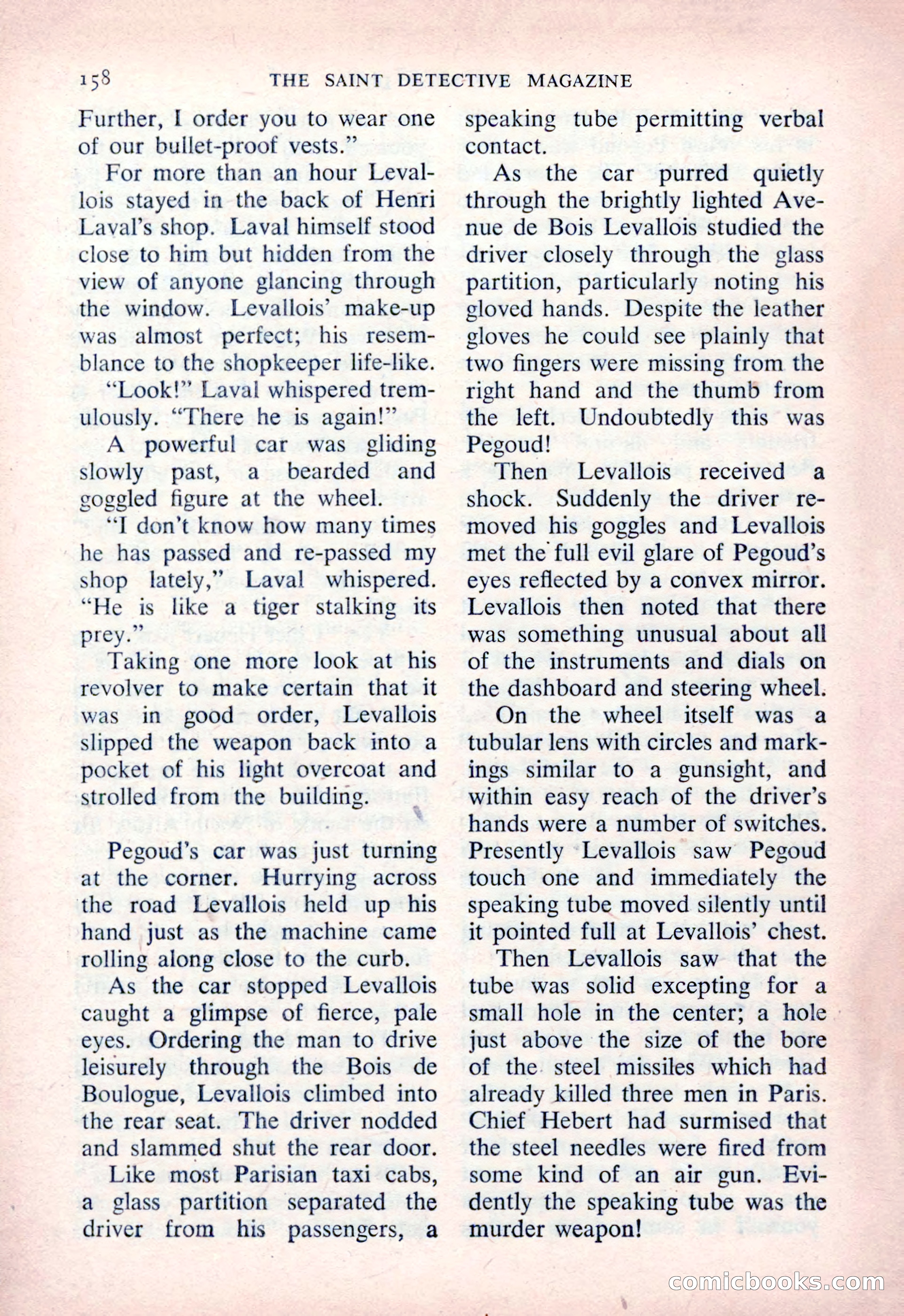 The Saint Detective Magazine — page 160 of 164