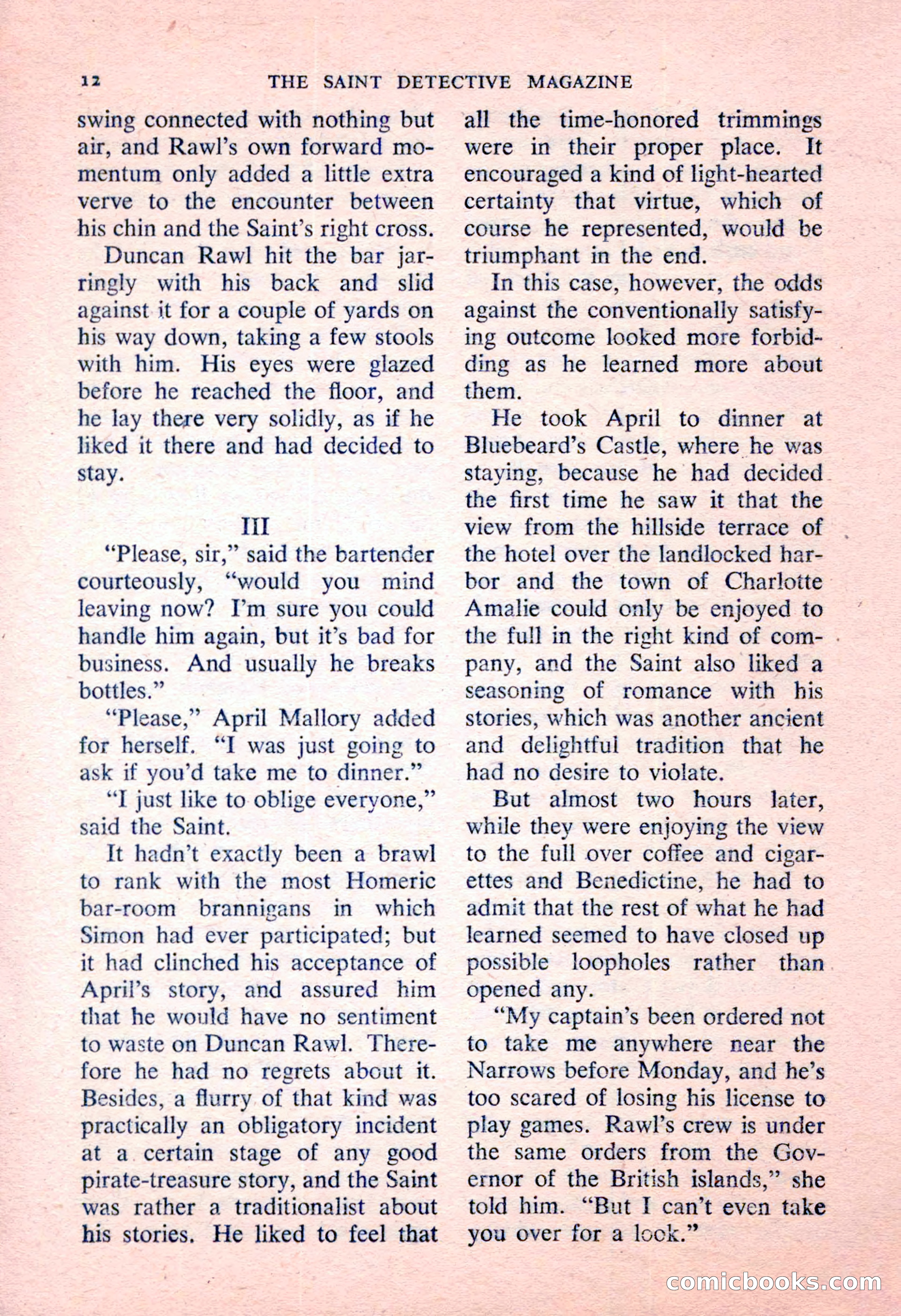 The Saint Detective Magazine — page 14 of 164