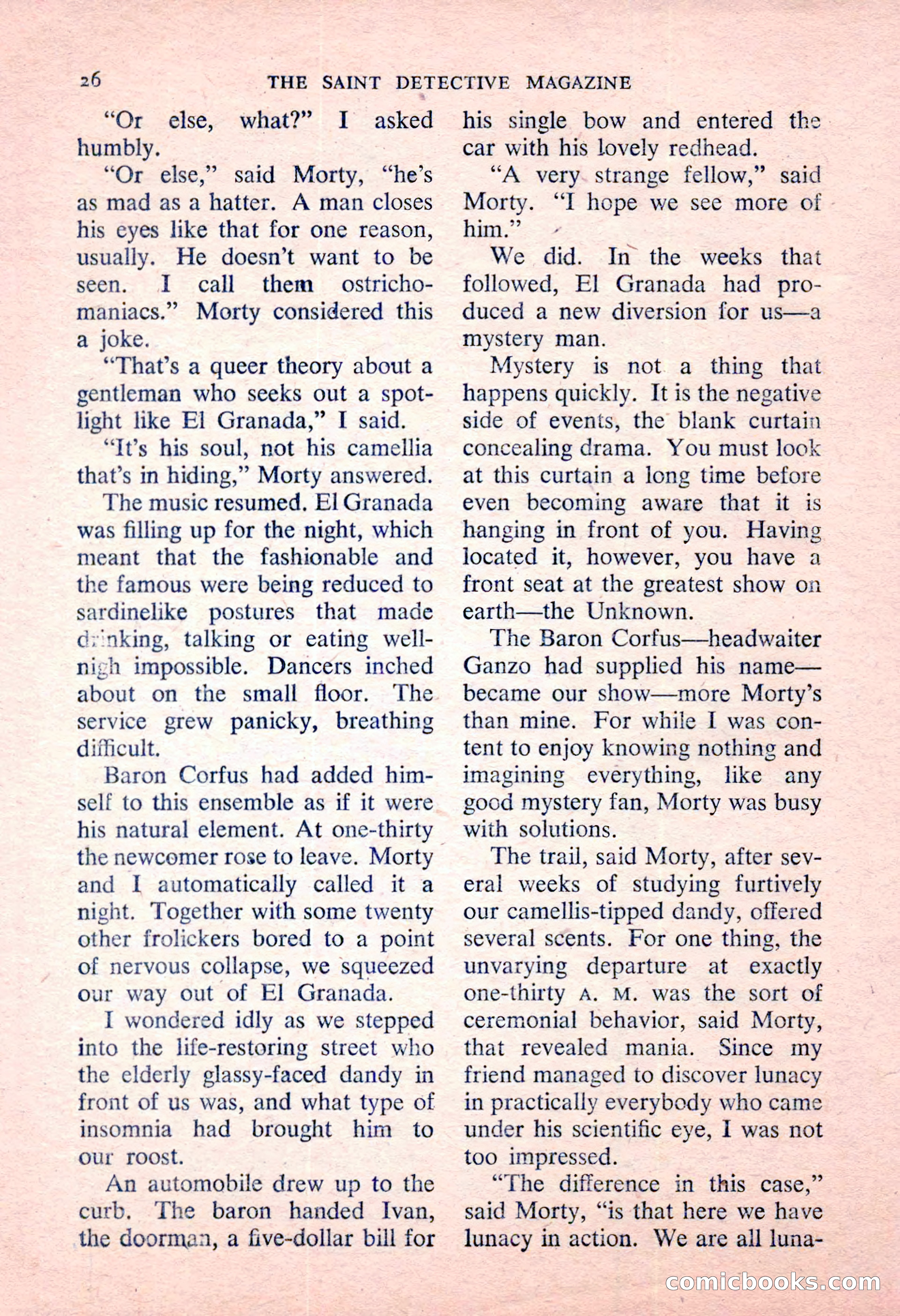 The Saint Detective Magazine — page 28 of 164