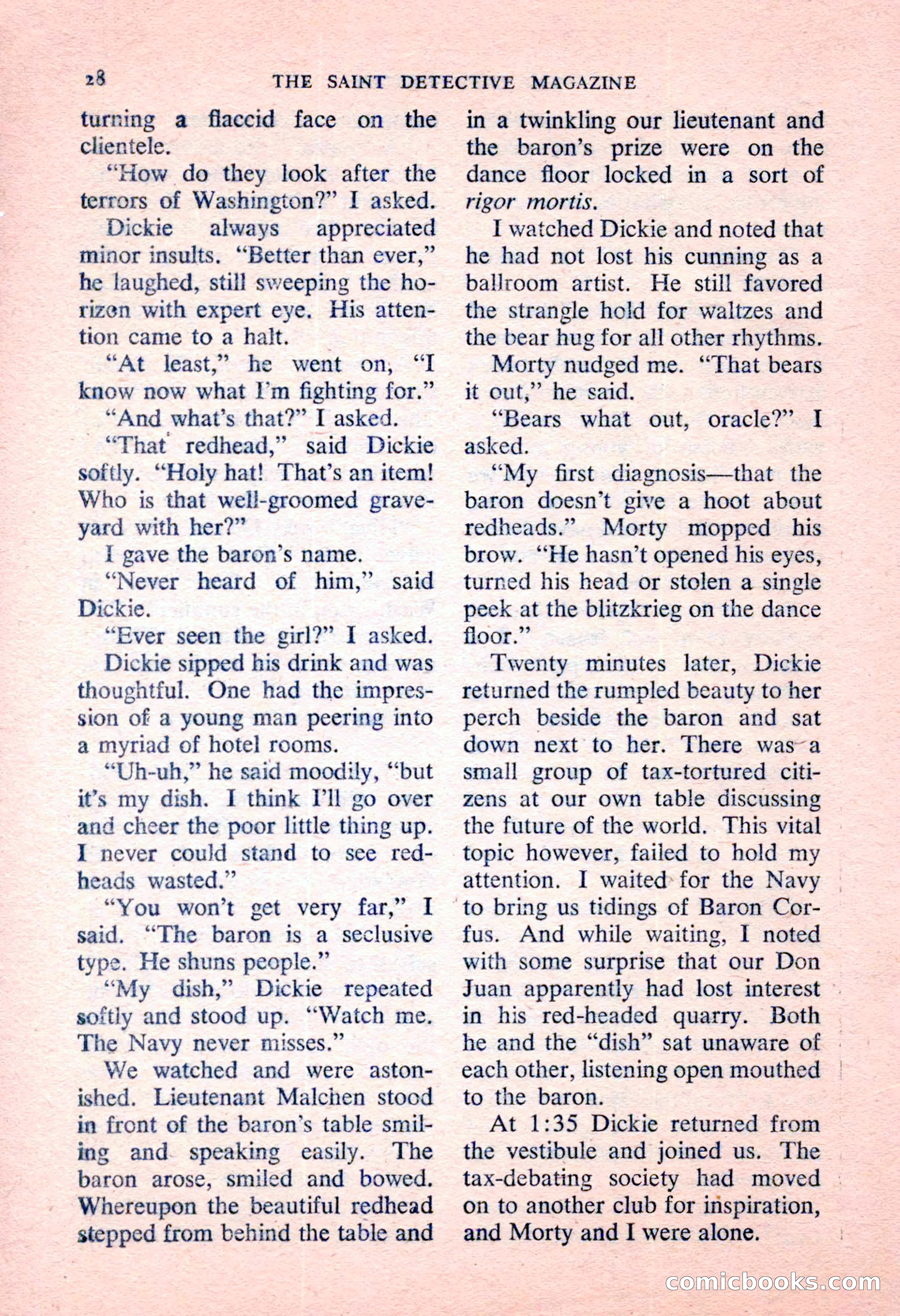 The Saint Detective Magazine — page 30 of 164
