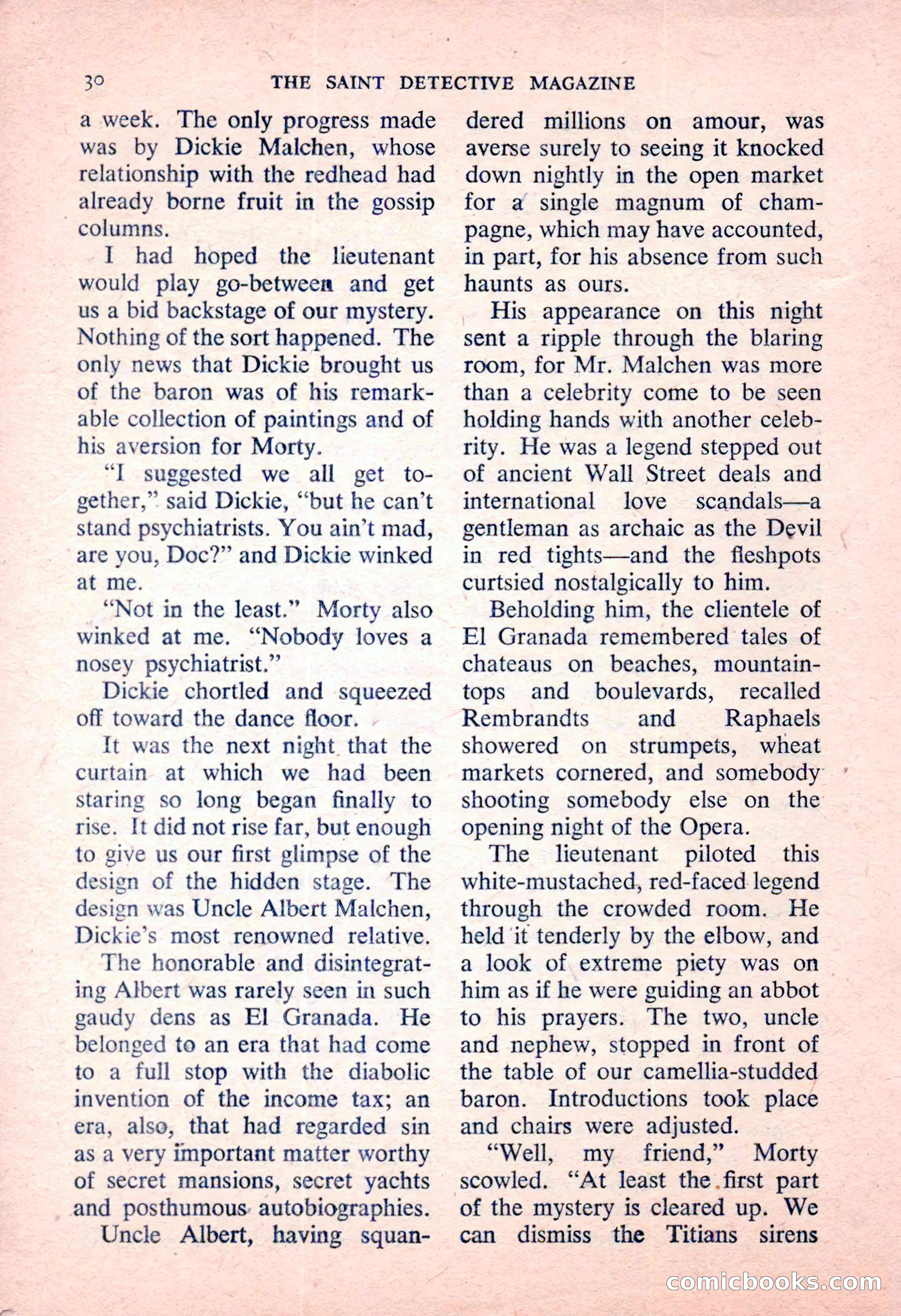 The Saint Detective Magazine — page 32 of 164