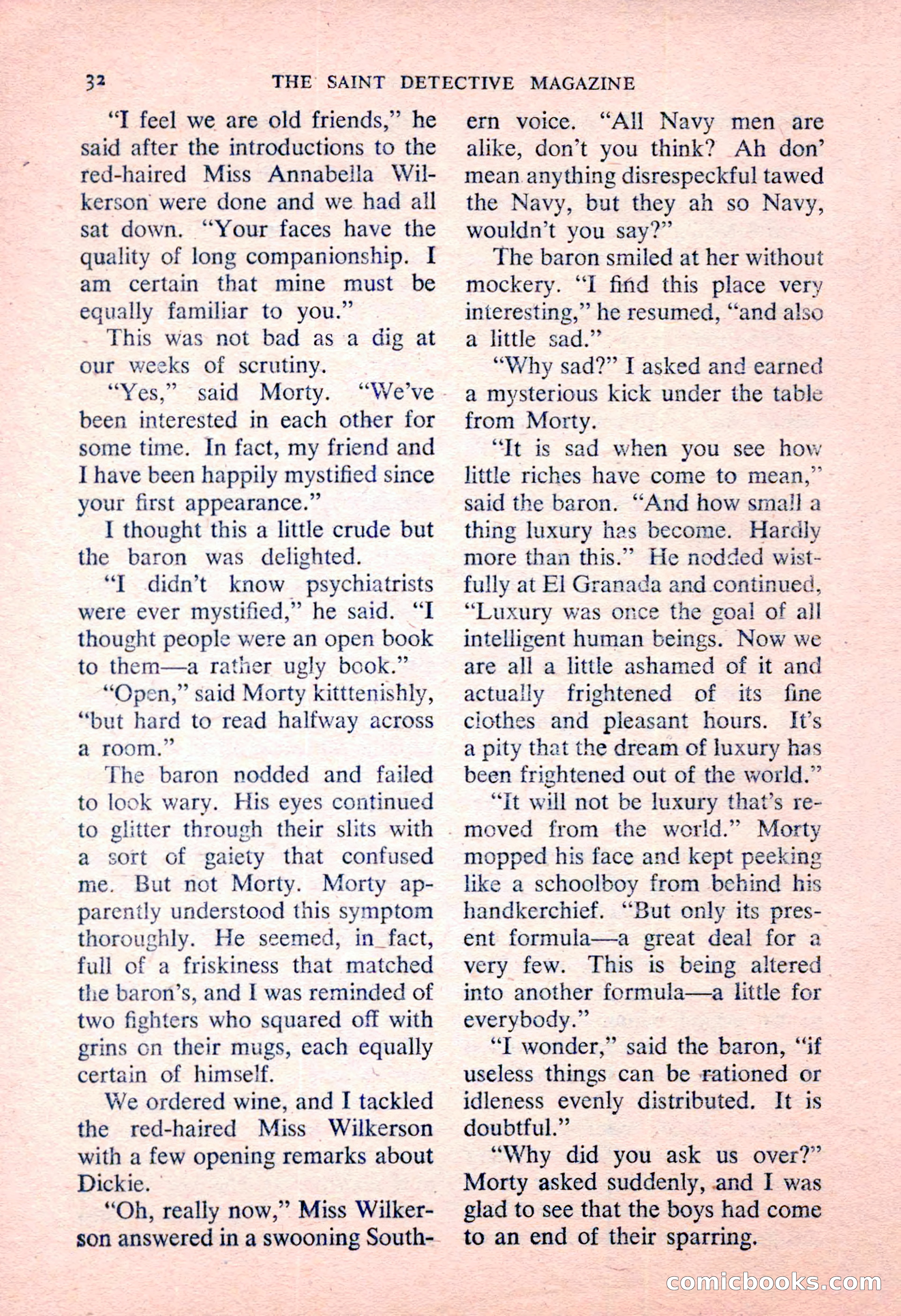 The Saint Detective Magazine — page 34 of 164