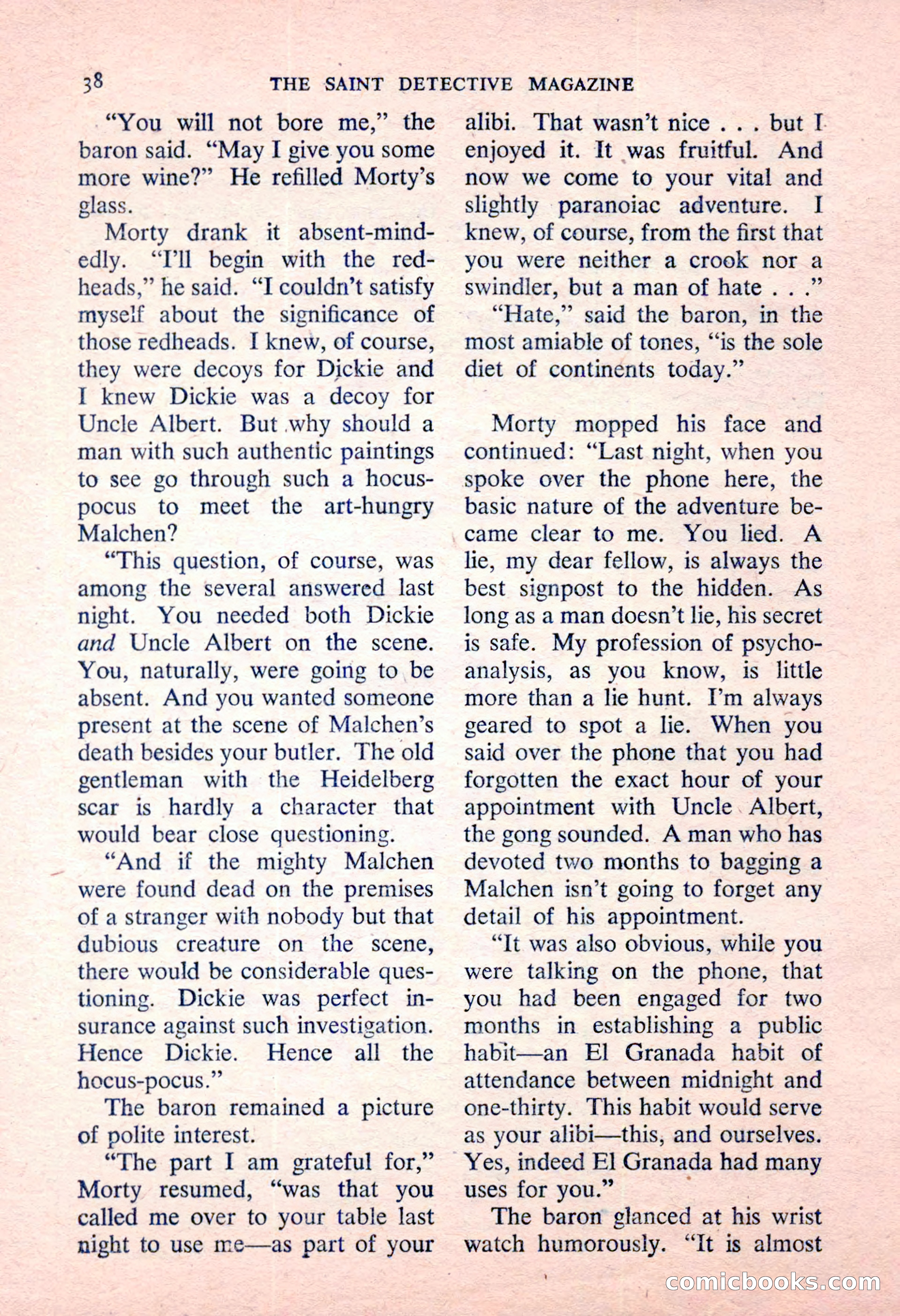 The Saint Detective Magazine — page 40 of 164