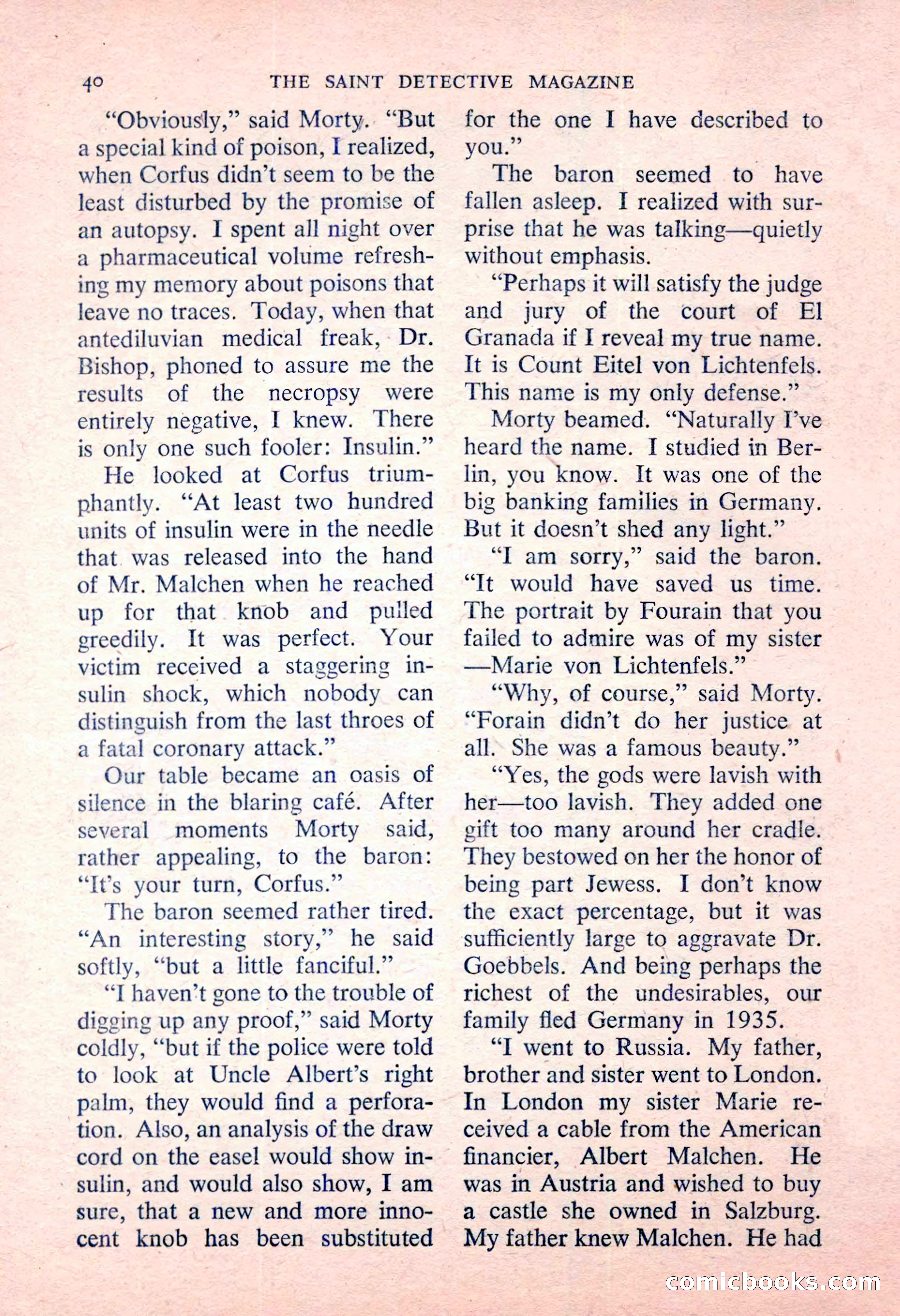 The Saint Detective Magazine — page 42 of 164