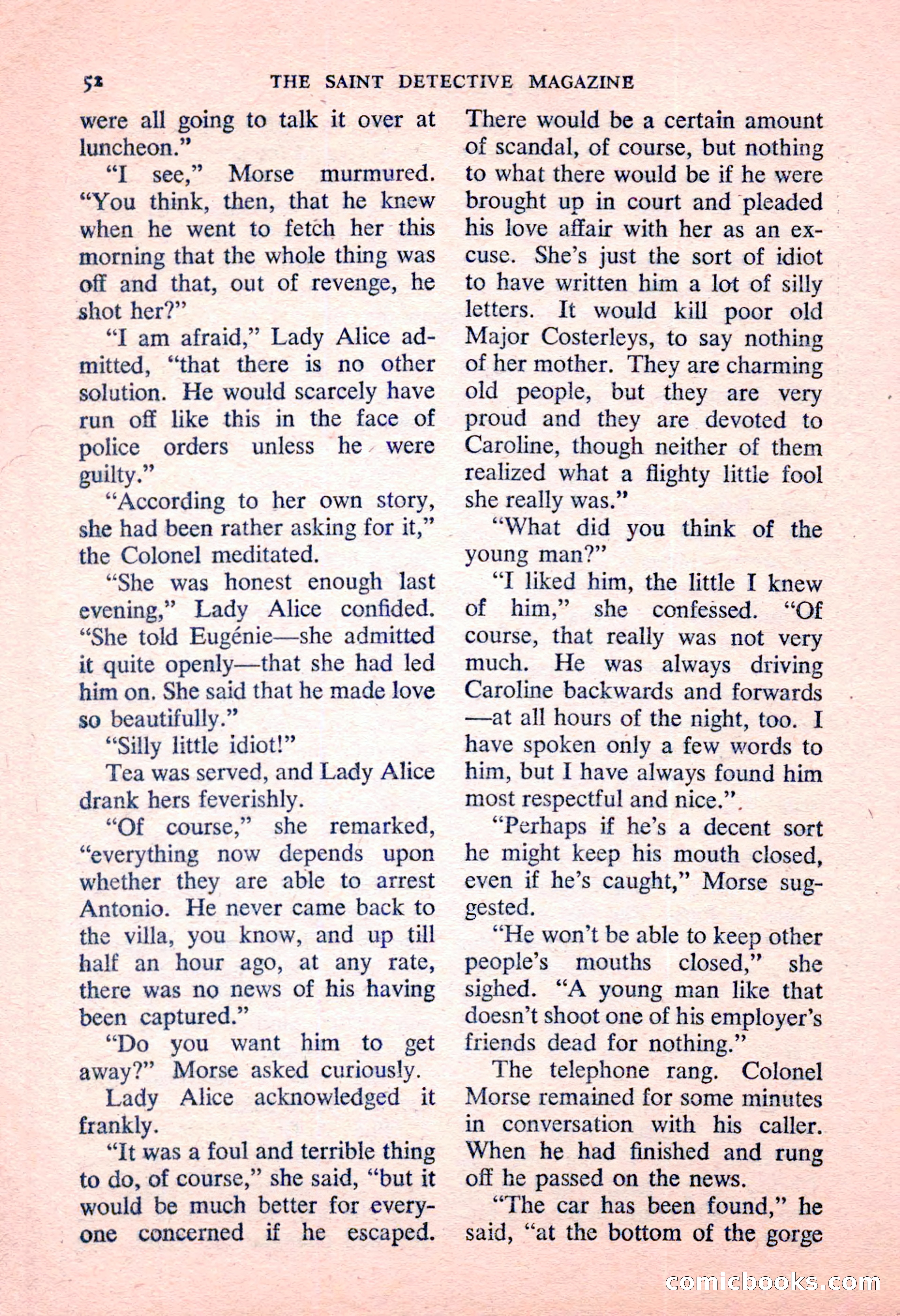 The Saint Detective Magazine — page 54 of 164