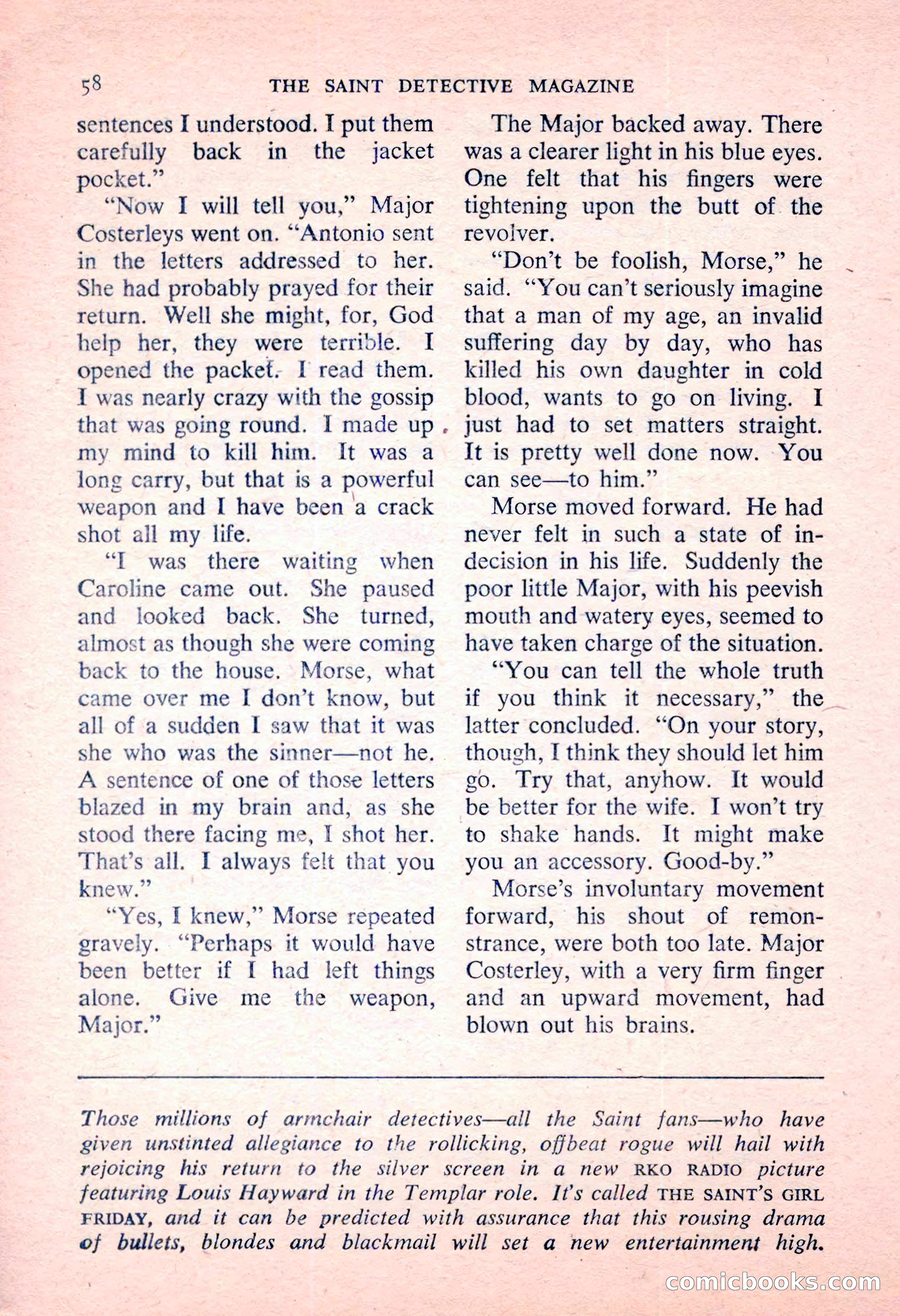 The Saint Detective Magazine — page 60 of 164