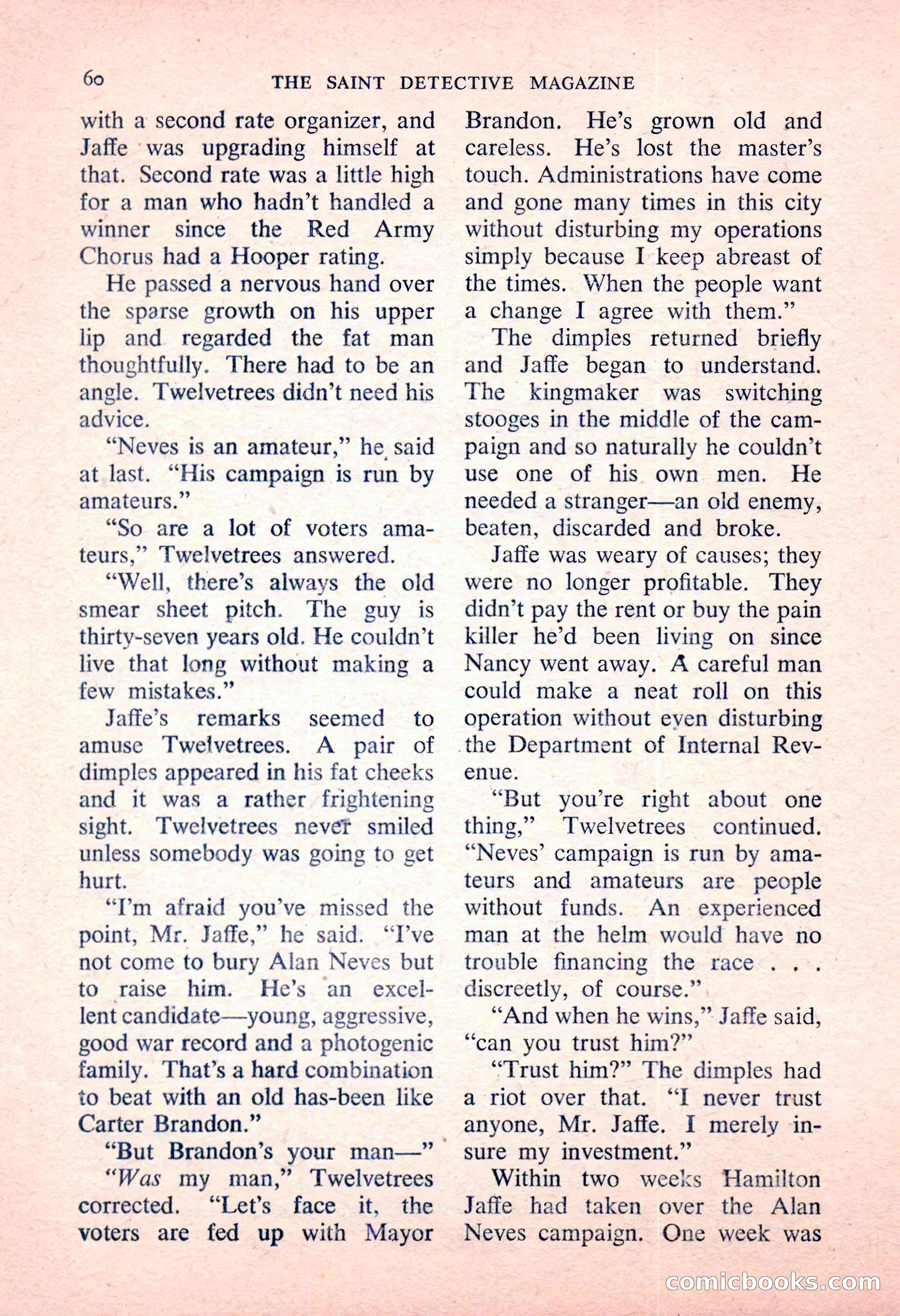 The Saint Detective Magazine — page 62 of 164