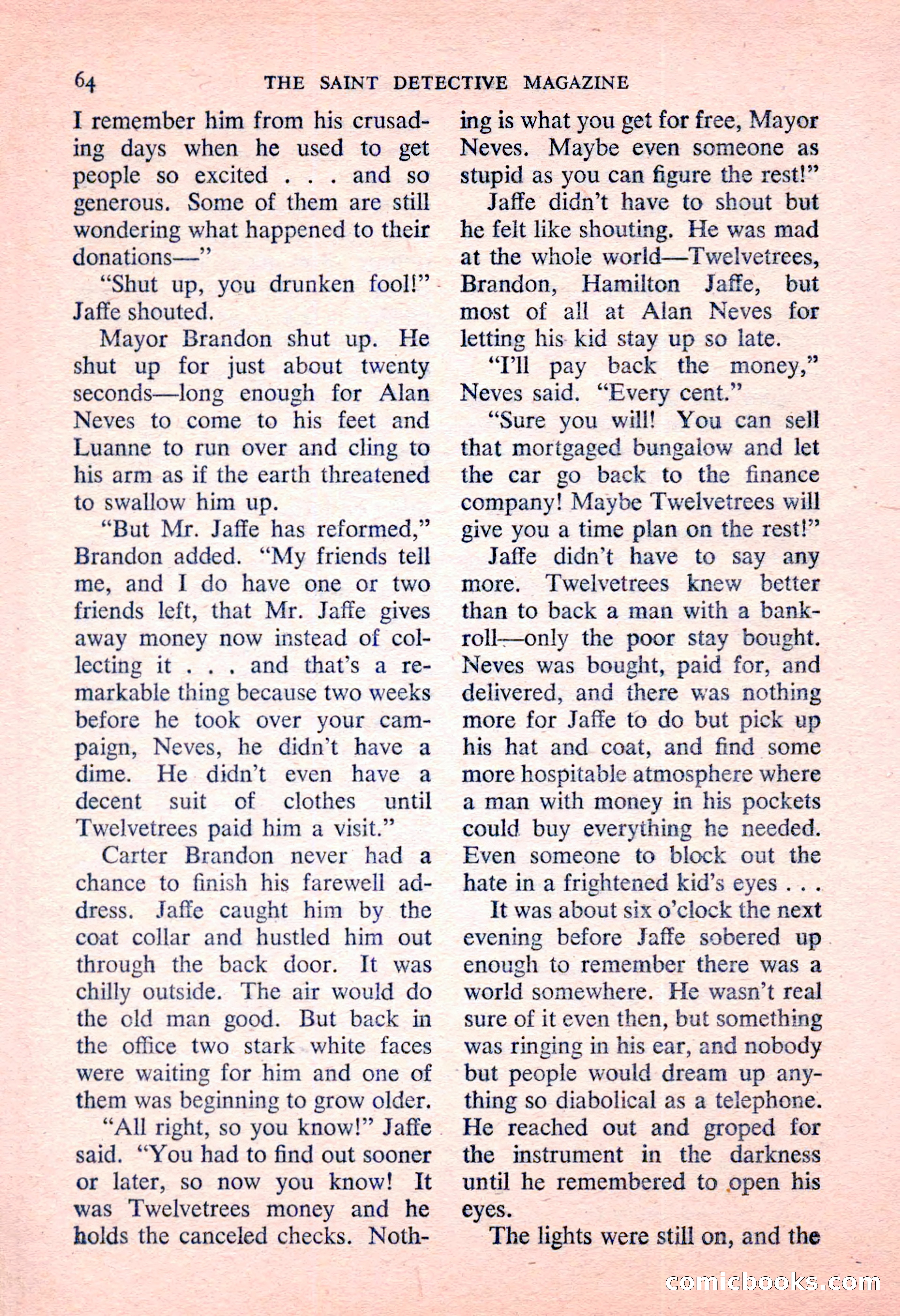 The Saint Detective Magazine — page 66 of 164