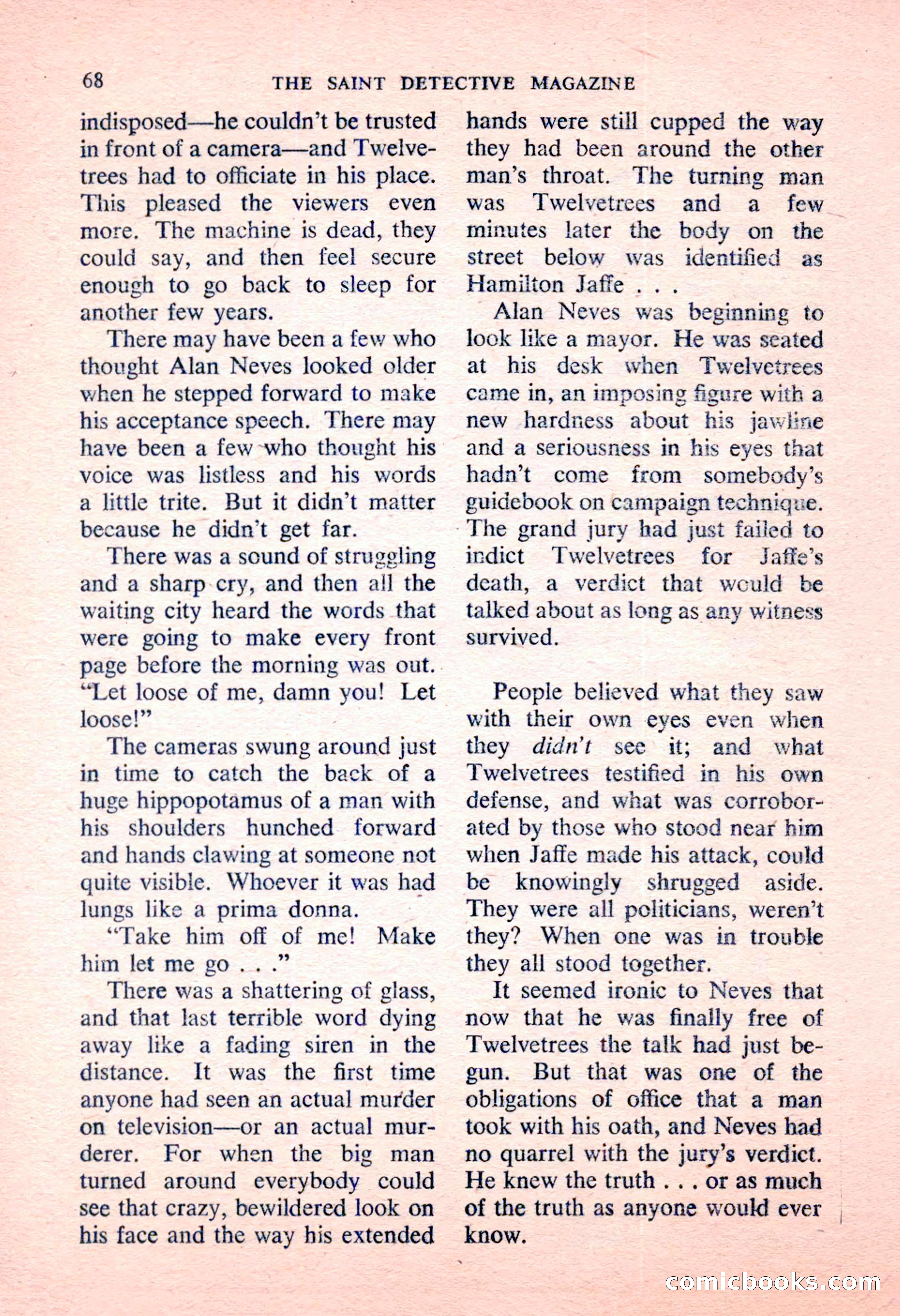 The Saint Detective Magazine — page 70 of 164