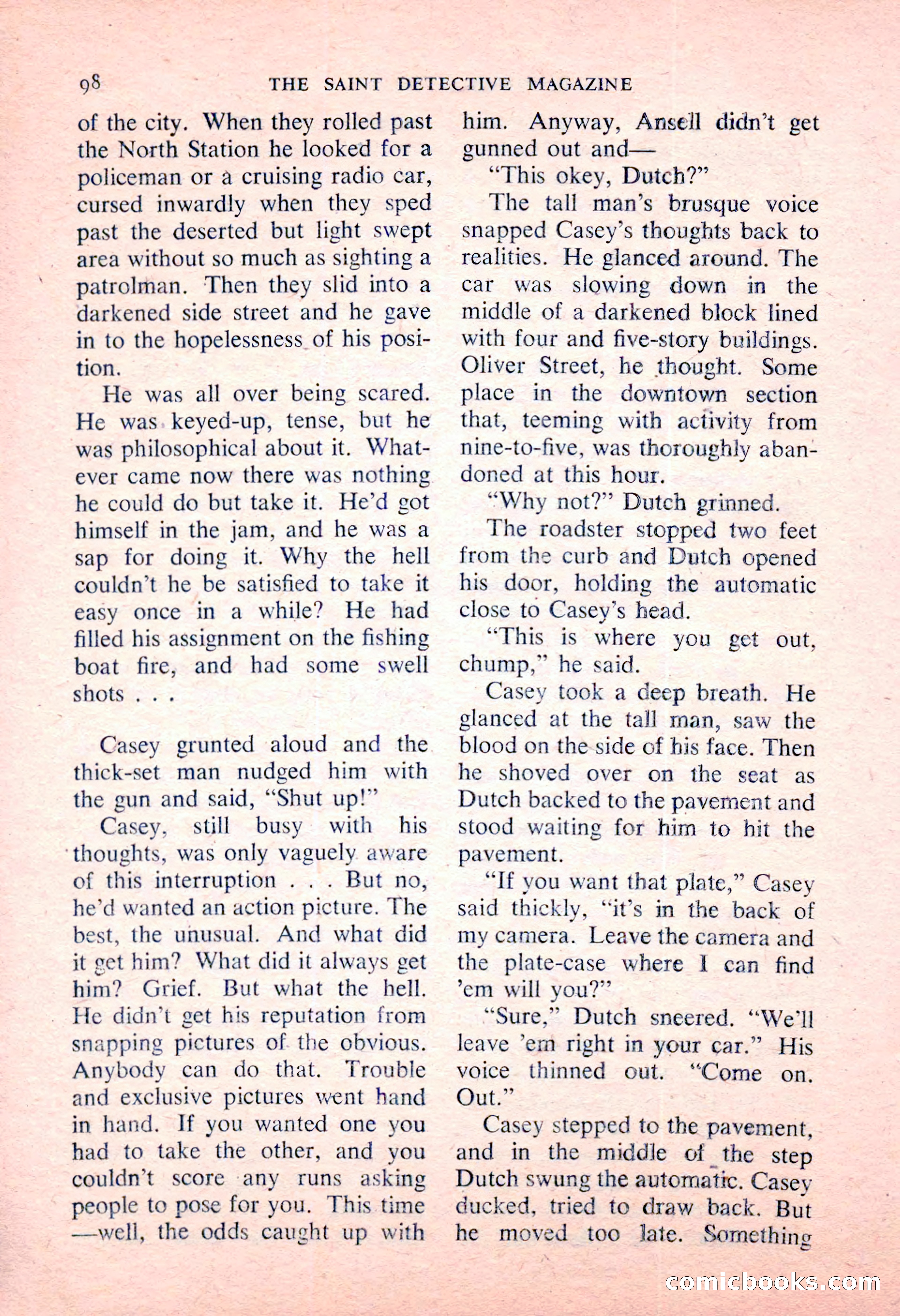 The Saint Detective Magazine — page 100 of 164