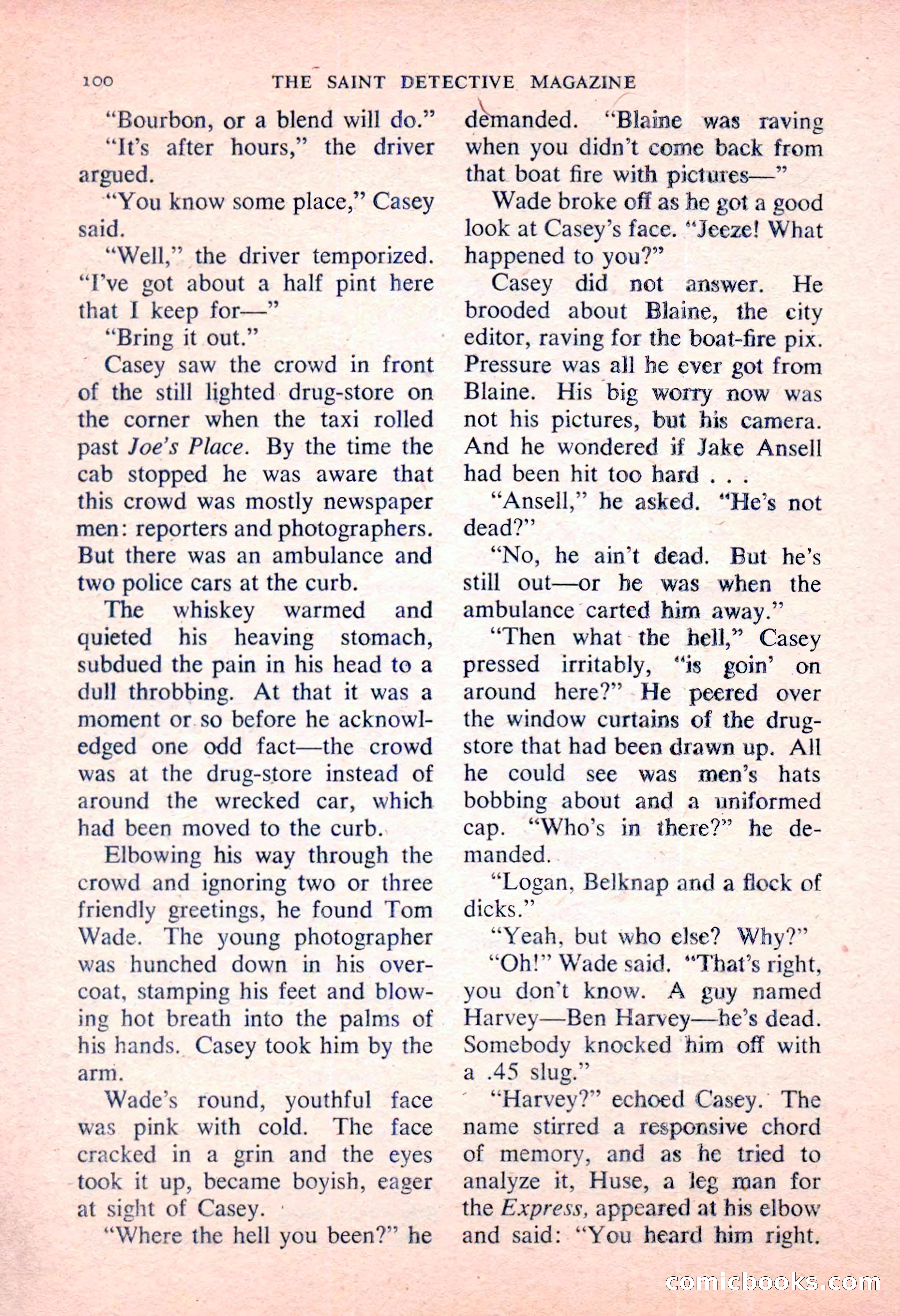 The Saint Detective Magazine — page 102 of 164