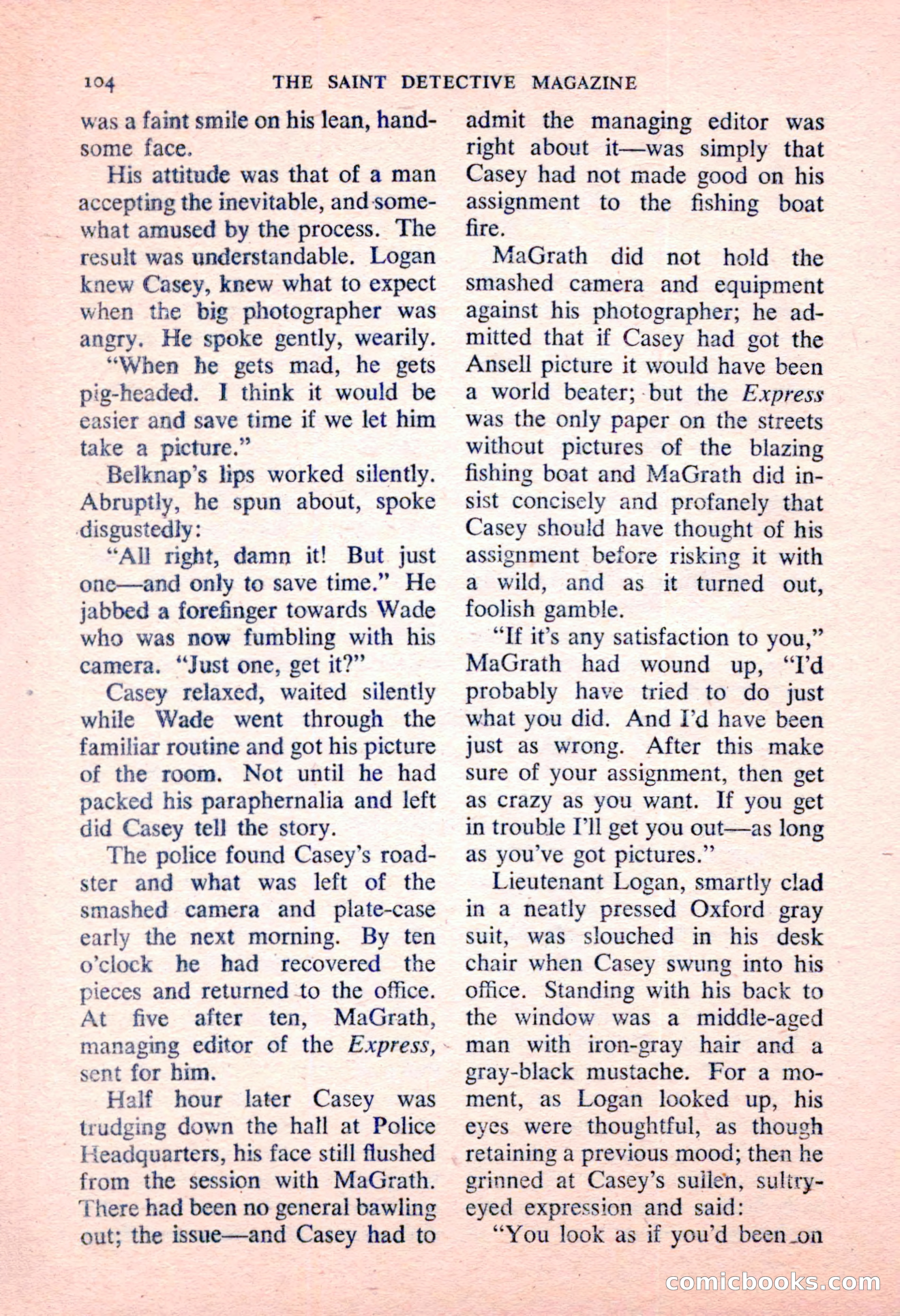 The Saint Detective Magazine — page 106 of 164