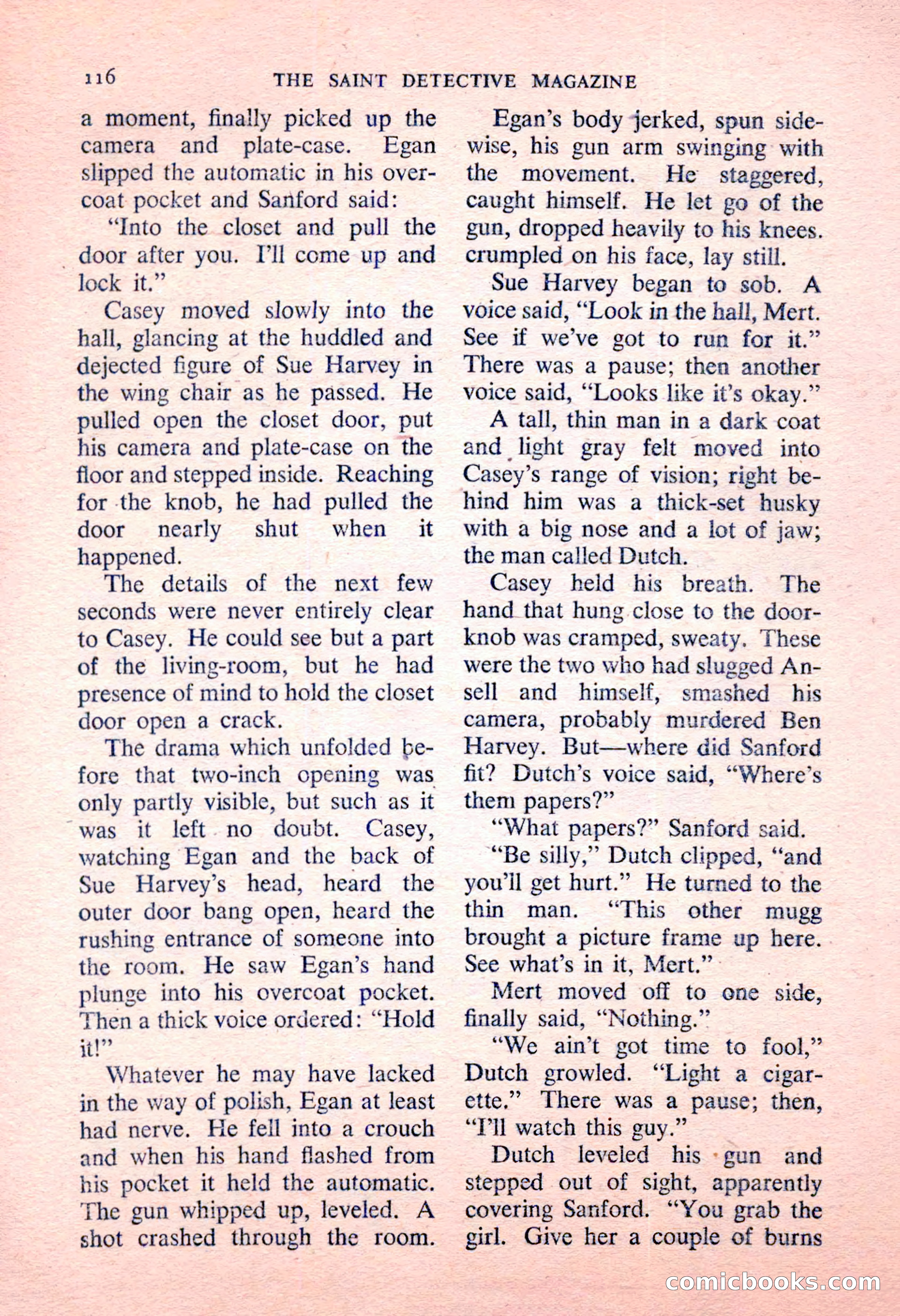 The Saint Detective Magazine — page 118 of 164