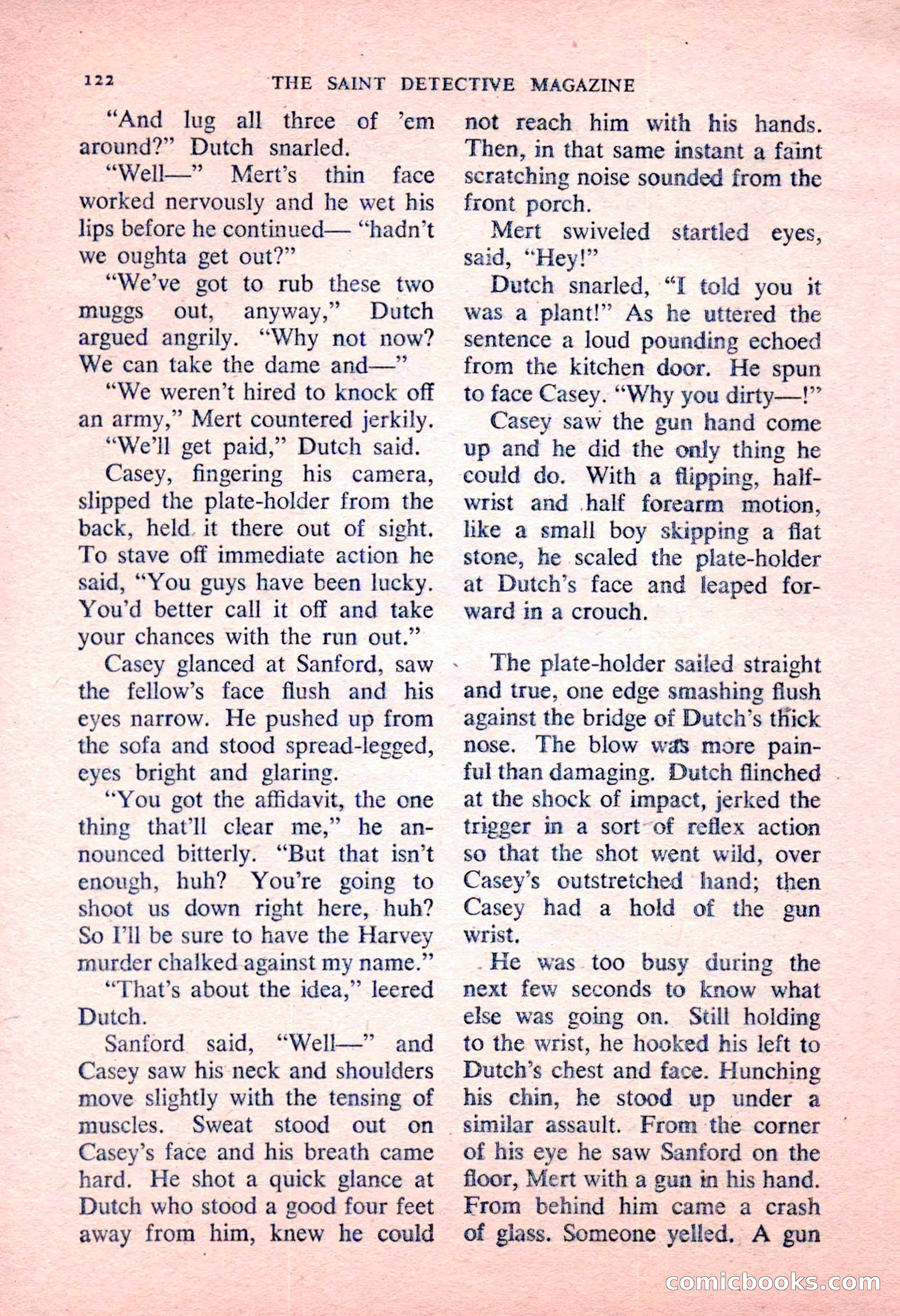 The Saint Detective Magazine — page 124 of 164