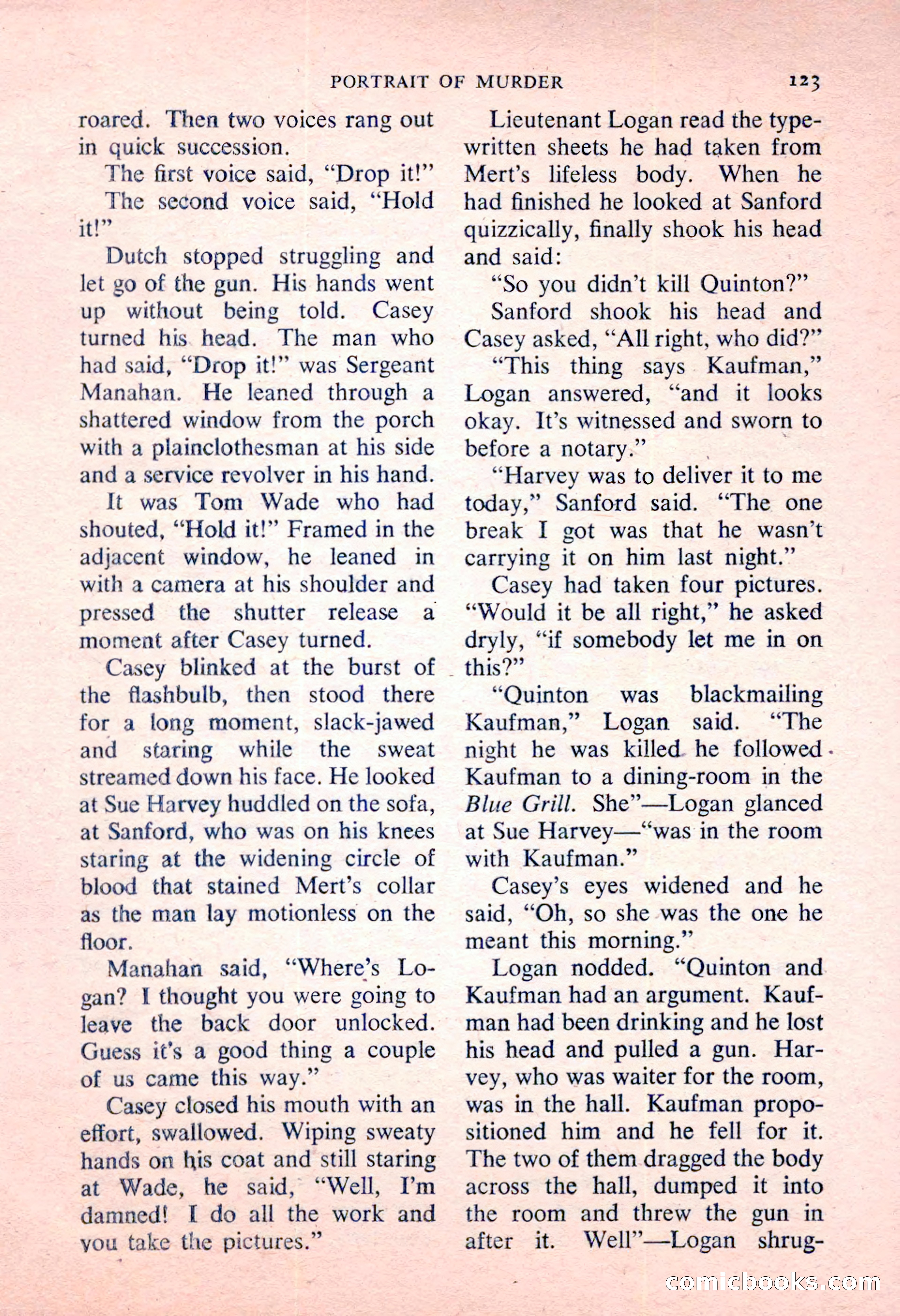 The Saint Detective Magazine — page 125 of 164
